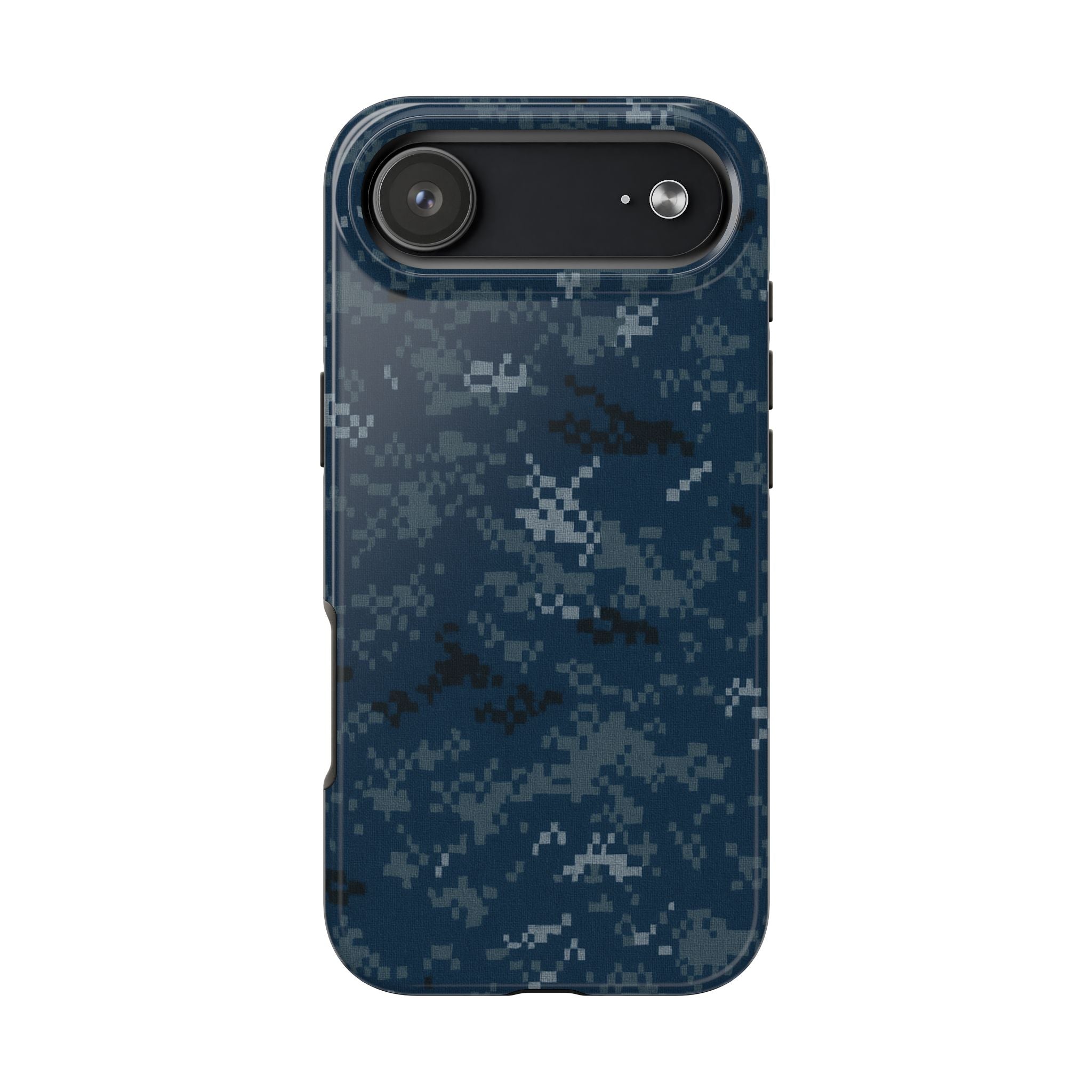 US Navy Blue Camo phone case | Military Camouflage Phone Case
