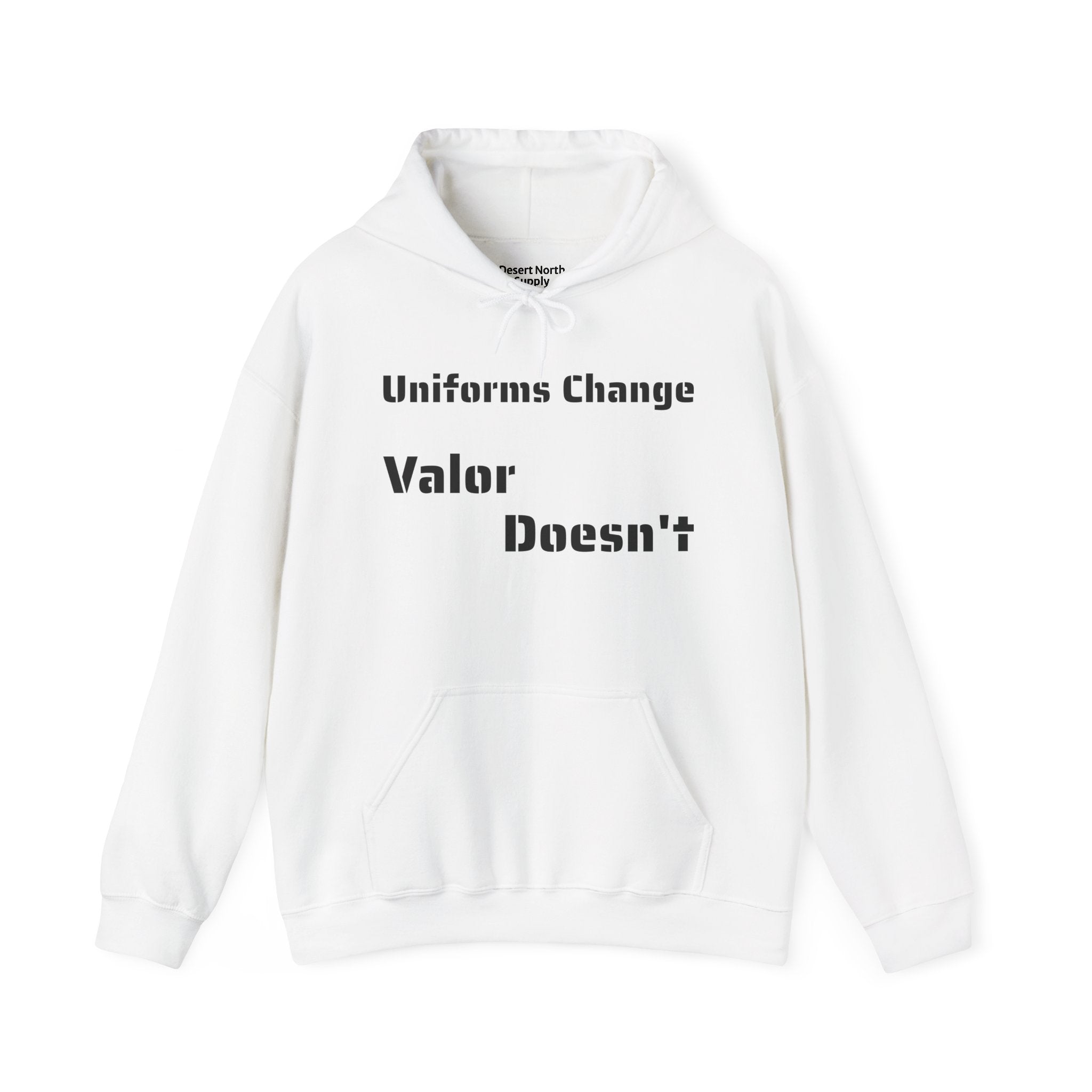 Valor Doesn't Change Hoodie 250 Years American Awesomeness Huzza Oorah