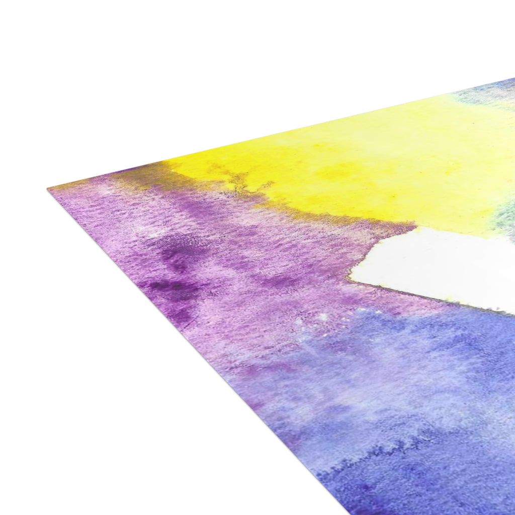 Marks the Spot - Emotional Healing Watercolor Art - Abstract Watercolor Postcard Set (4x6 or 5x7)