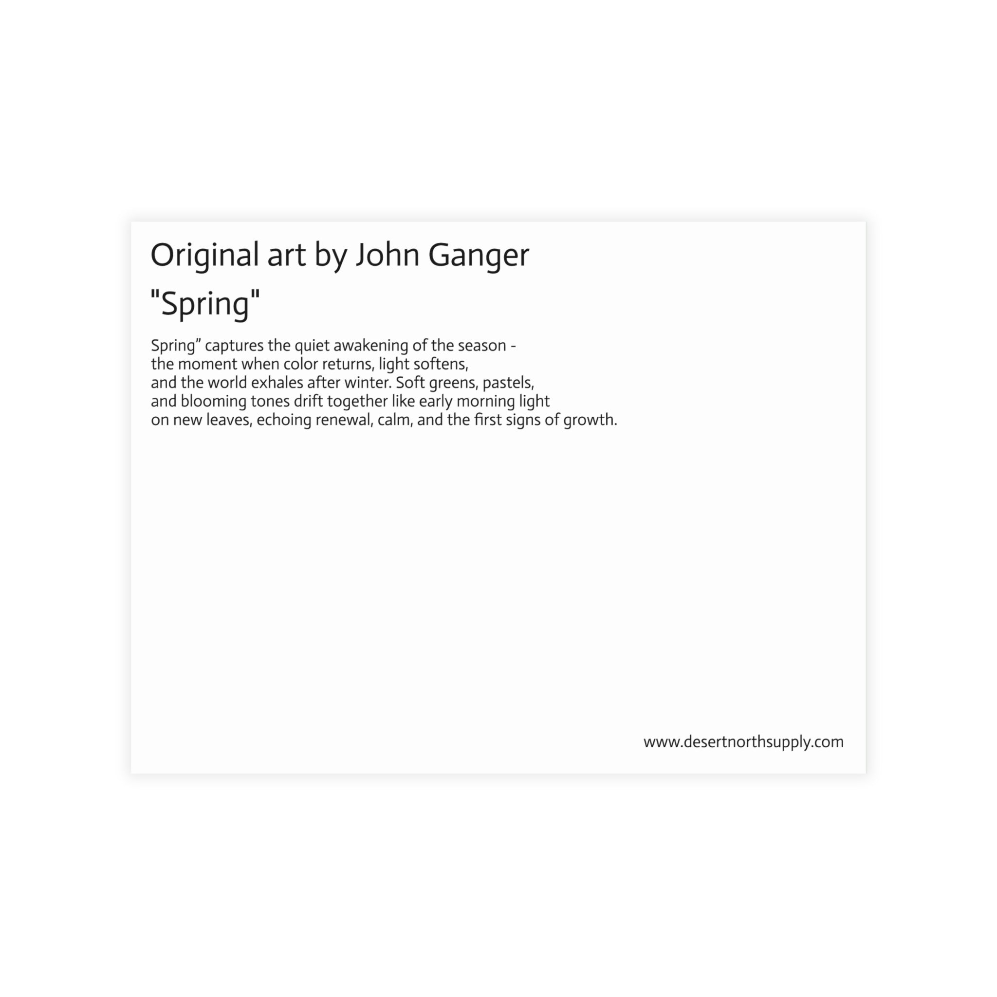 Spring - Original Art Postcard Bundles (envelopes included)