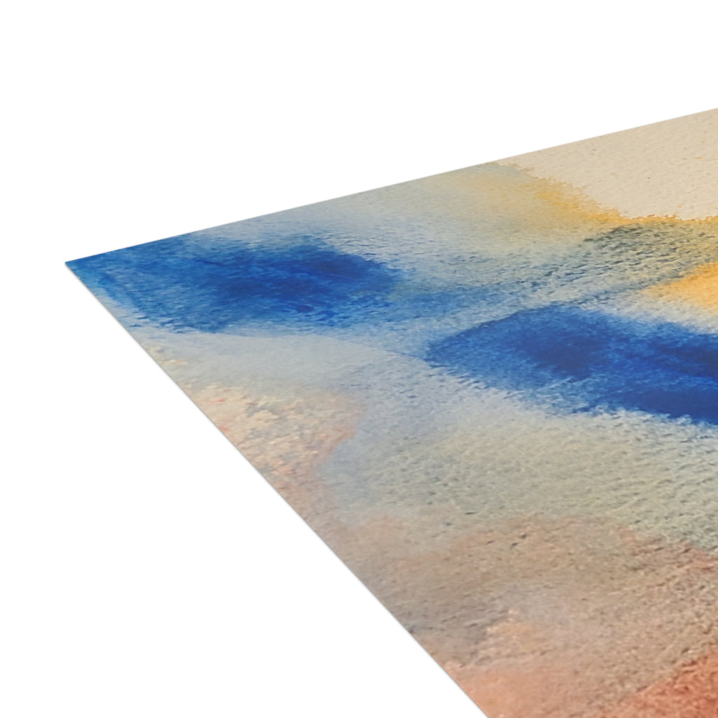 Crosswinds - PTSD Turmoil Watercolor Art - Abstract Watercolor Postcard Set (4x6 or 5x7)