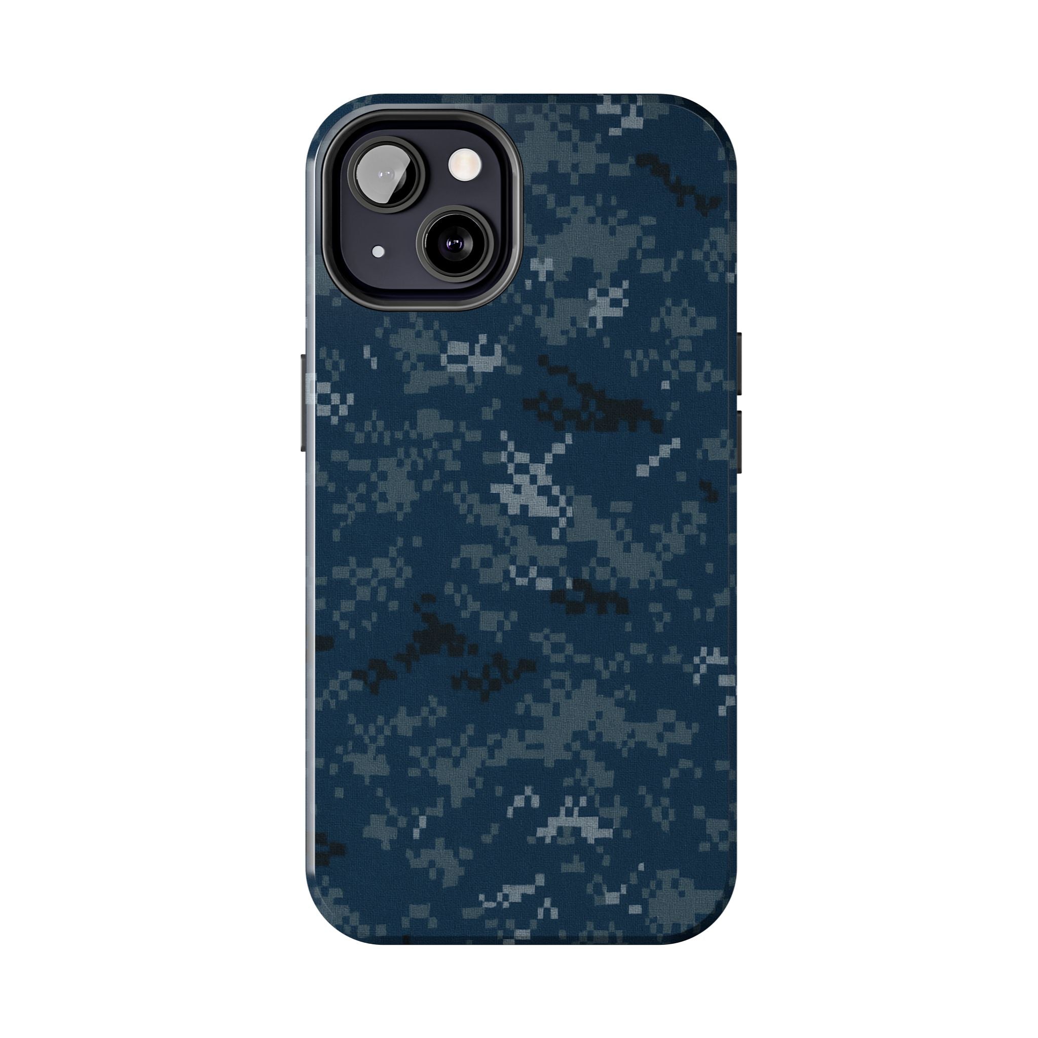 US Navy Blue Camo phone case | Military Camouflage Phone Case