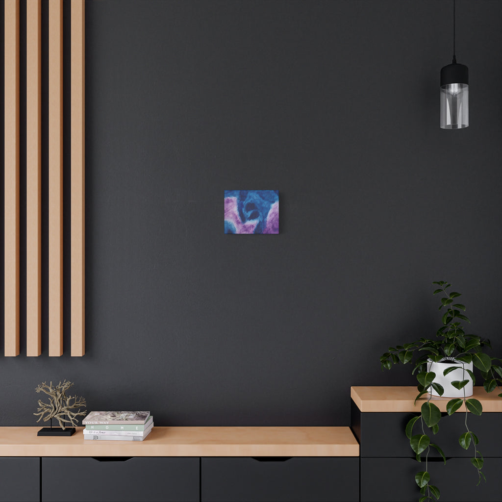 Matte Stretched 1.25" Canvas Wall Art – "Storms of Torment" Original watercolor by John Ganger