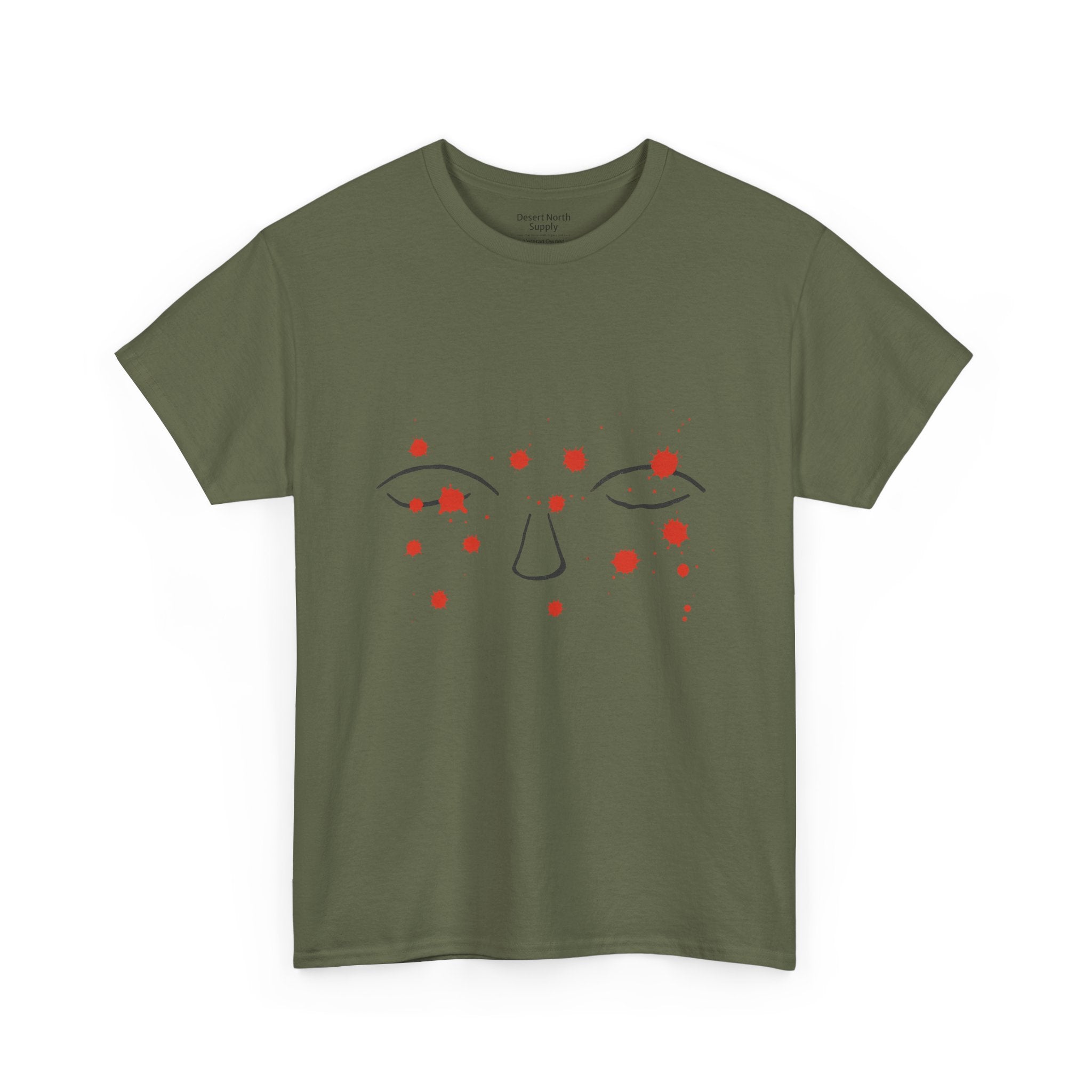 Thoughts T-Shirt - Minimalist Trauma-Inspired Apparel by John Ganger