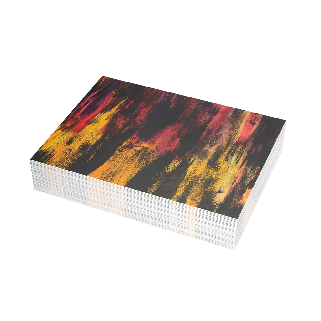 Spirits of Fire - Abstract Watercolor Postcard Set (4x6 or 5x7)