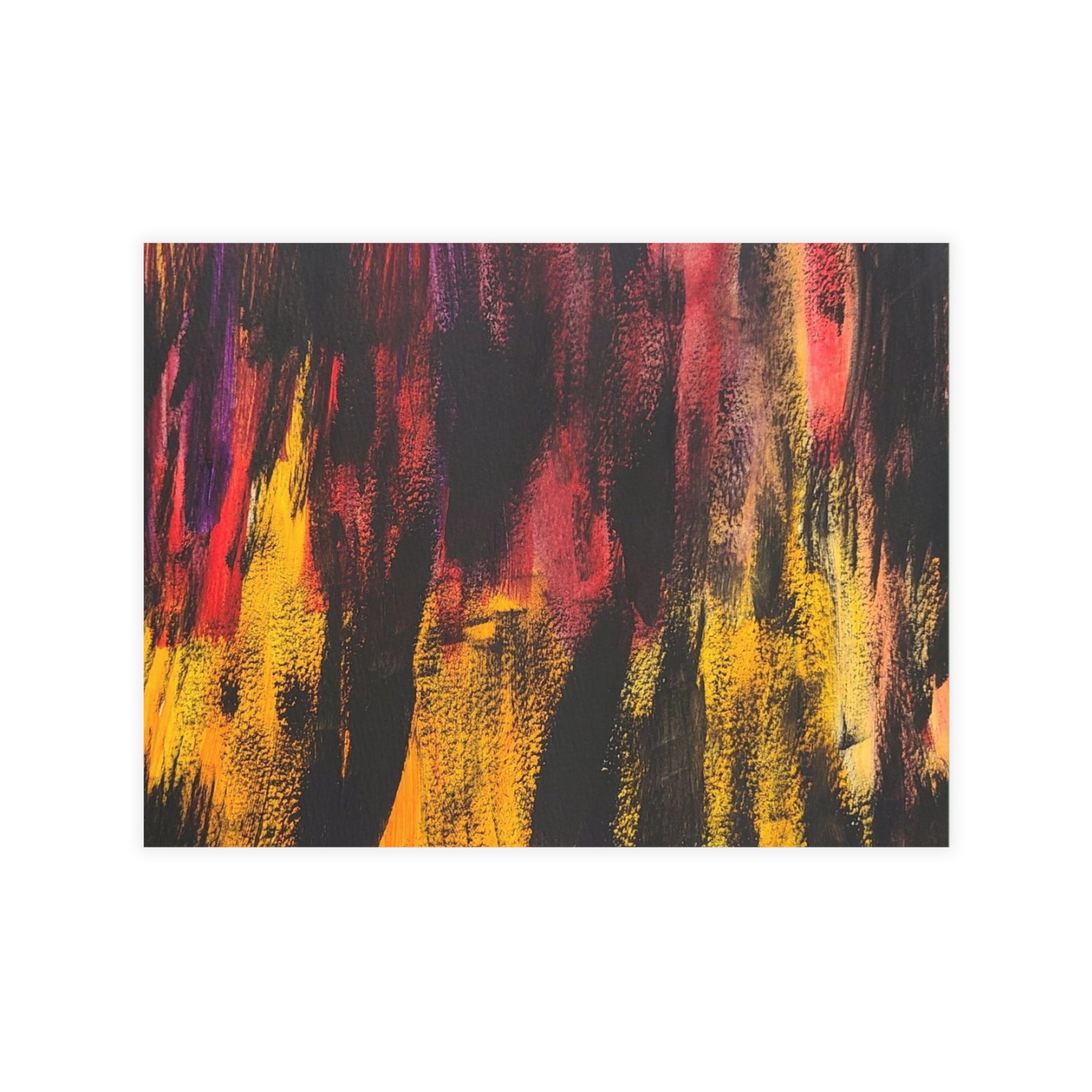 Spirits of Fire - Abstract Watercolor Postcard Set (4x6 or 5x7)