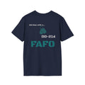 Choose Forward FAFO Shirt - Teal American Old Man with a DD-214 Motivation Tee for Strength, Grit & Resilience