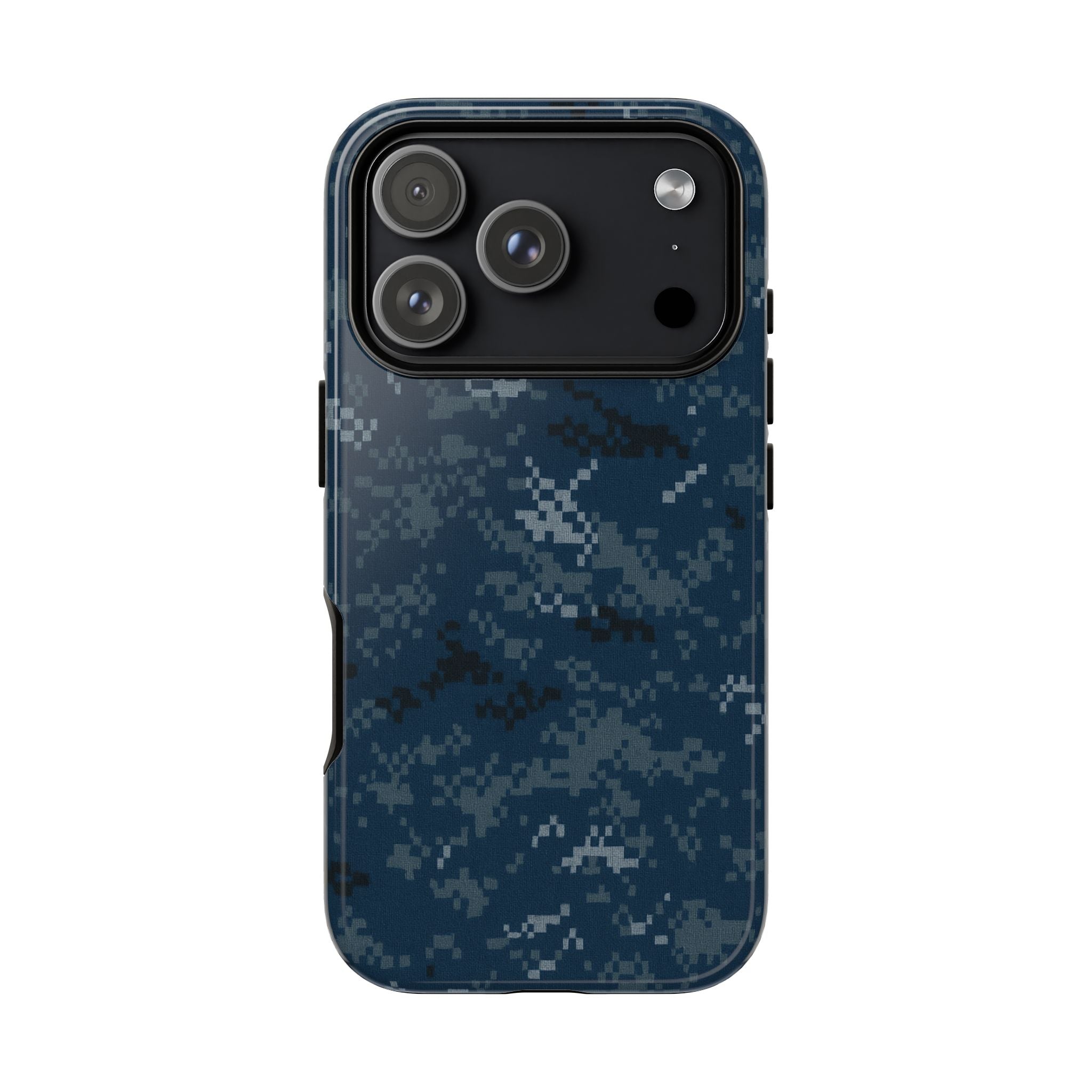 US Navy Blue Camo phone case - Military Camouflage Phone Case