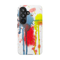 Tough Cases Watercolor 'Splat' Phone Case - Abstract Primary Colors Art