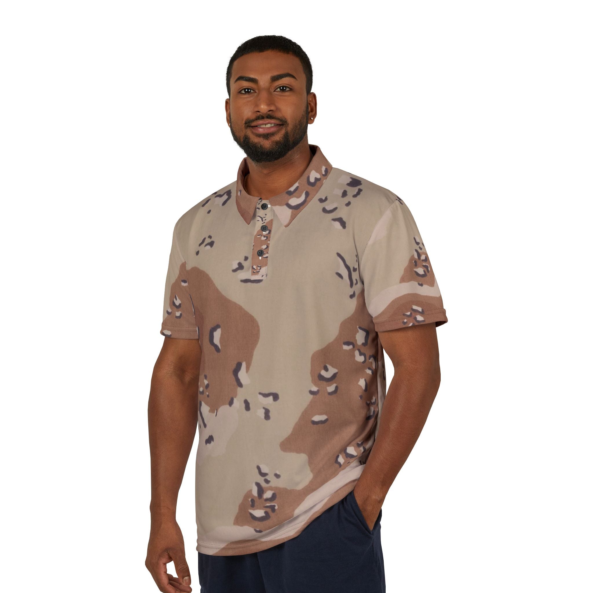 Desert Storm DBDU Camo Polo Shirt