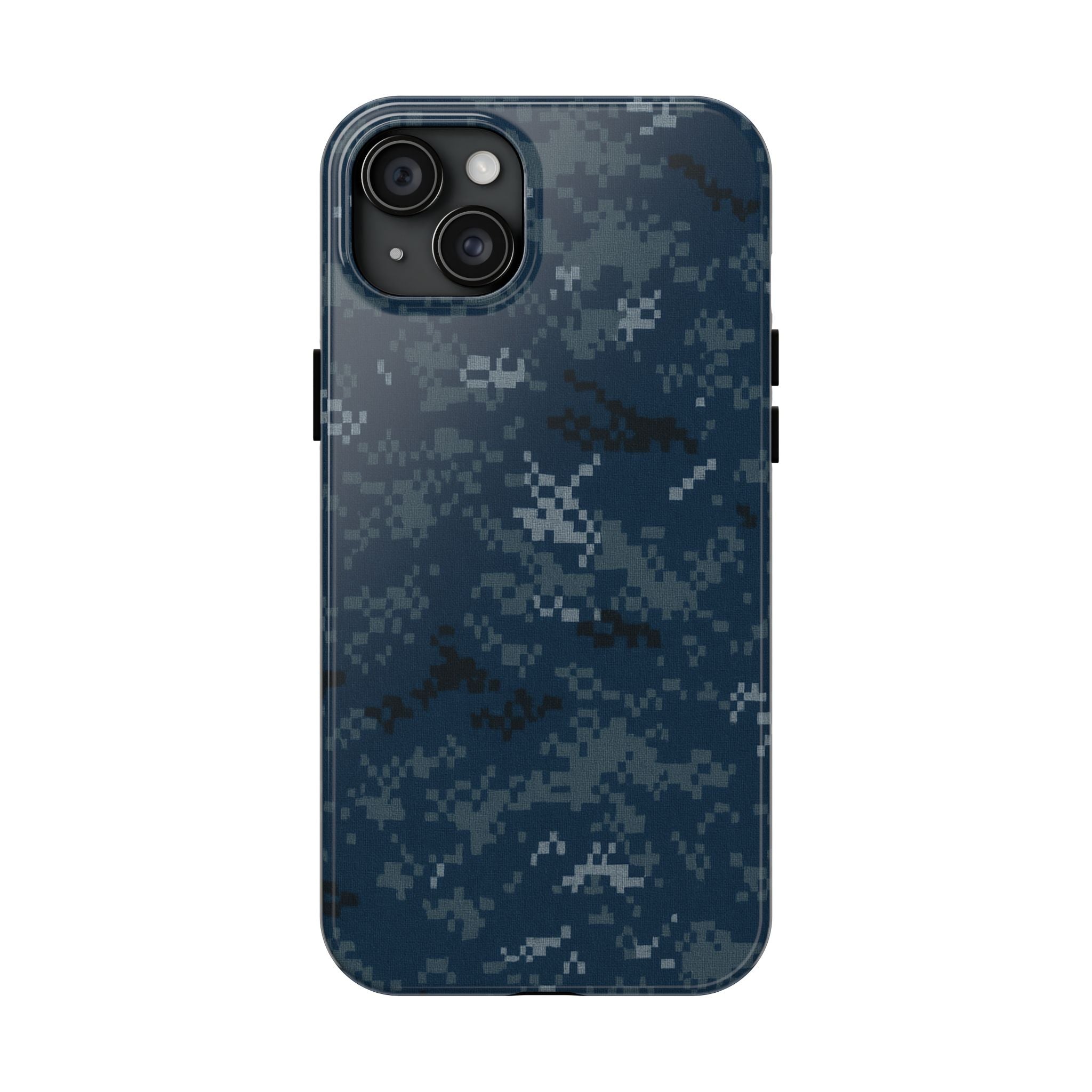 US Navy Blue Camo phone case | Military Camouflage Phone Case
