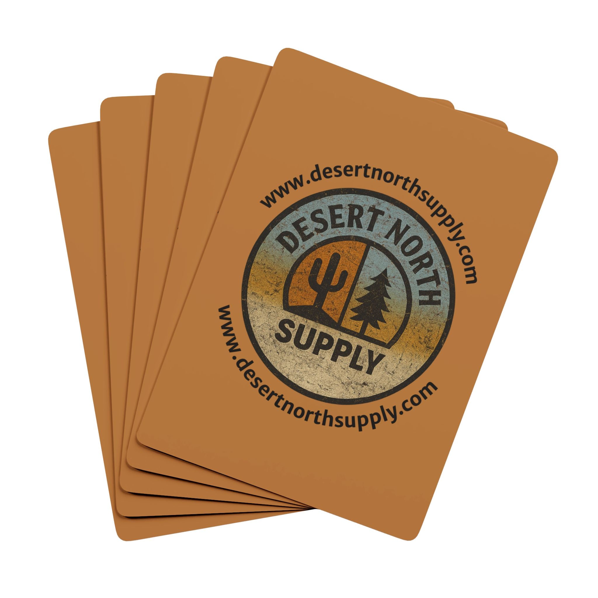 Desert North Supply Poker Playing Cards — Vintage Western Casino Deck