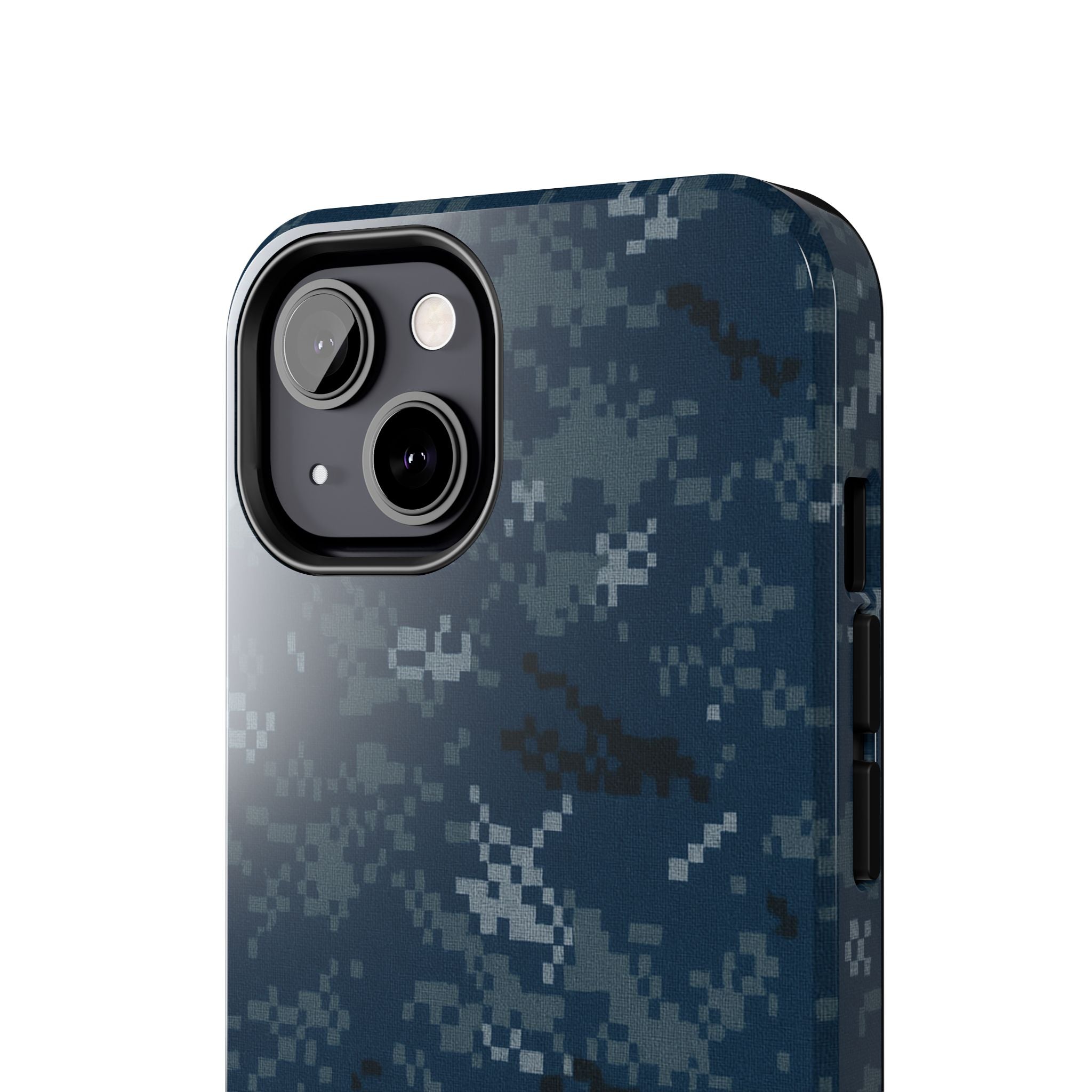 US Navy Blue Camo phone case | Military Camouflage Phone Case