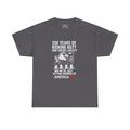 America 250 Patriotic T-Shirt — "250 Years of Kicking Butt and Taking Liberty" Tee