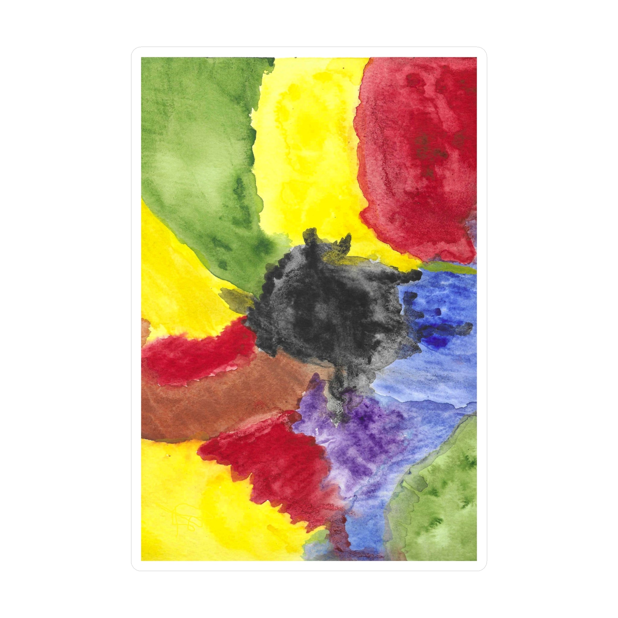 It Begins to Grow - The First Invasion Watercolor - Vinyl Decal