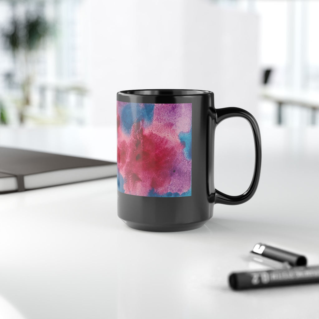Black 15oz Mug - Spring by John Ganger