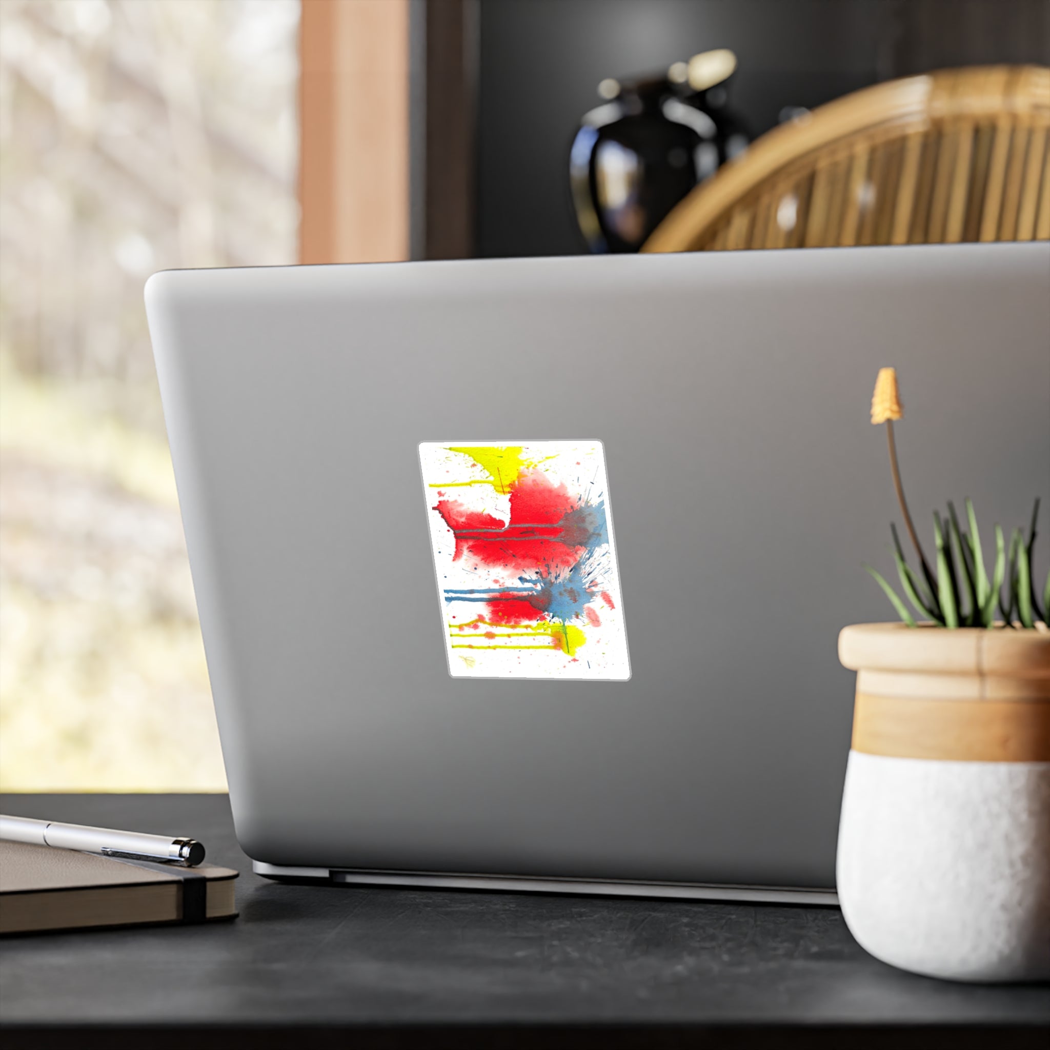 Splat - Playful Abstract Paint Splash Watercolor Vinyl Decal