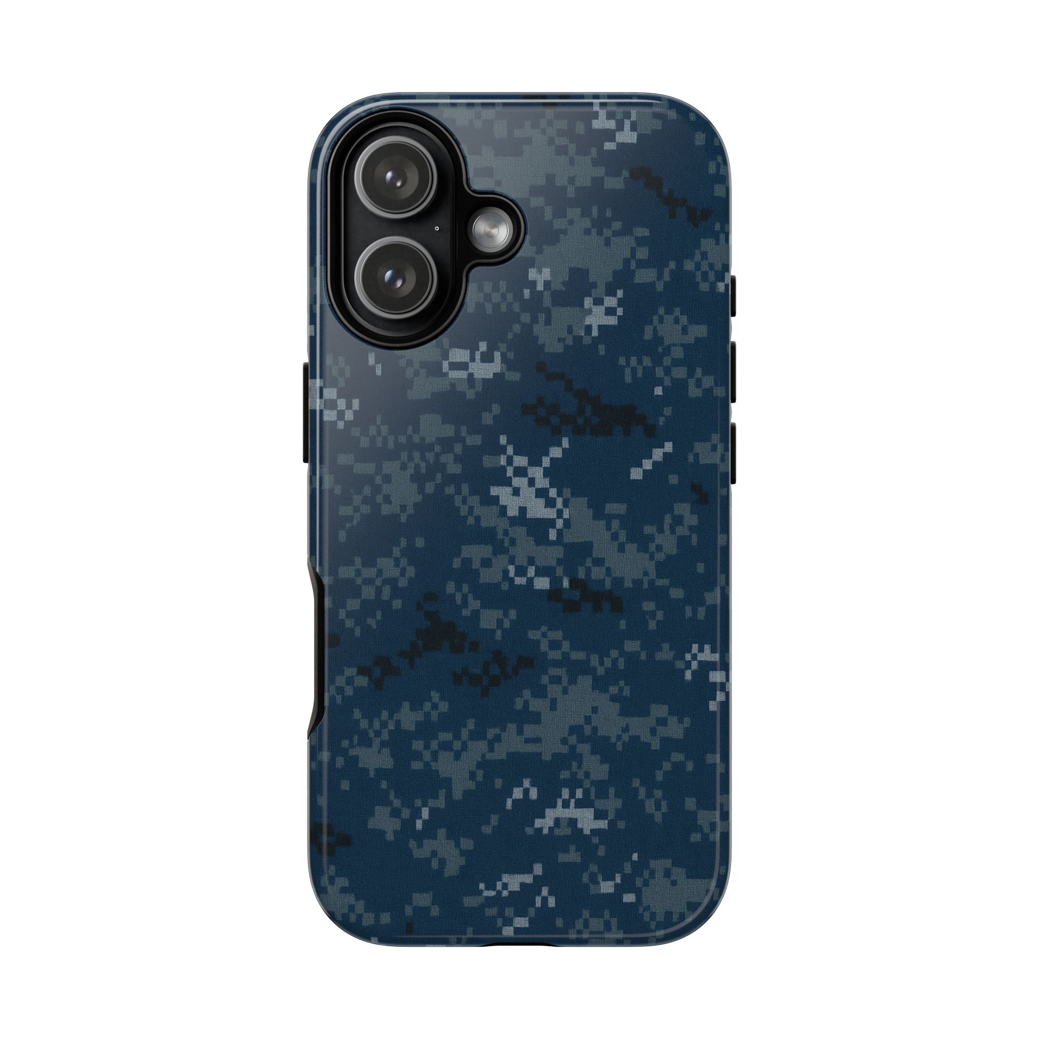 US Navy Blue Camo phone case - Military Camouflage Phone Case
