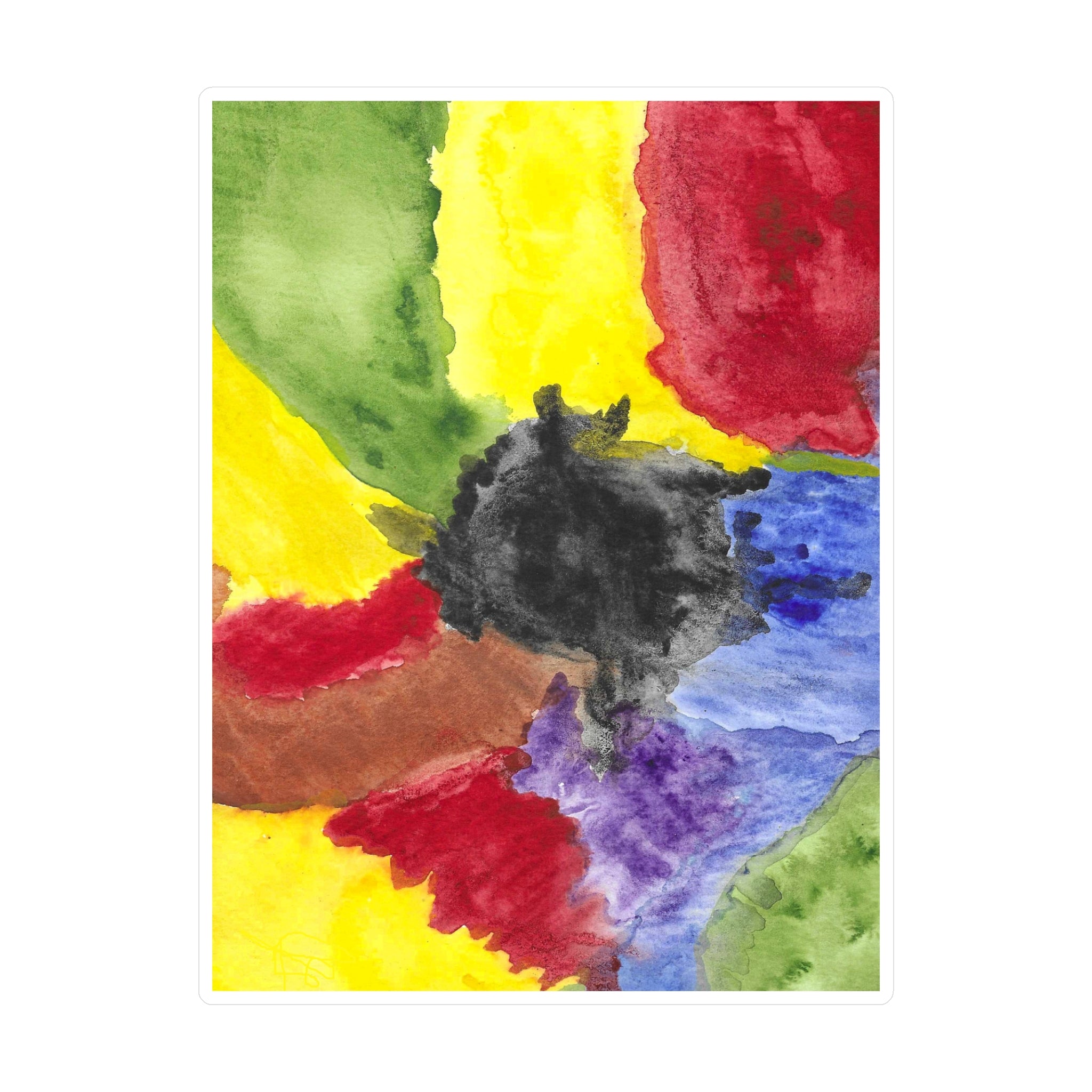 It Begins to Grow - The First Invasion Watercolor - Vinyl Decal