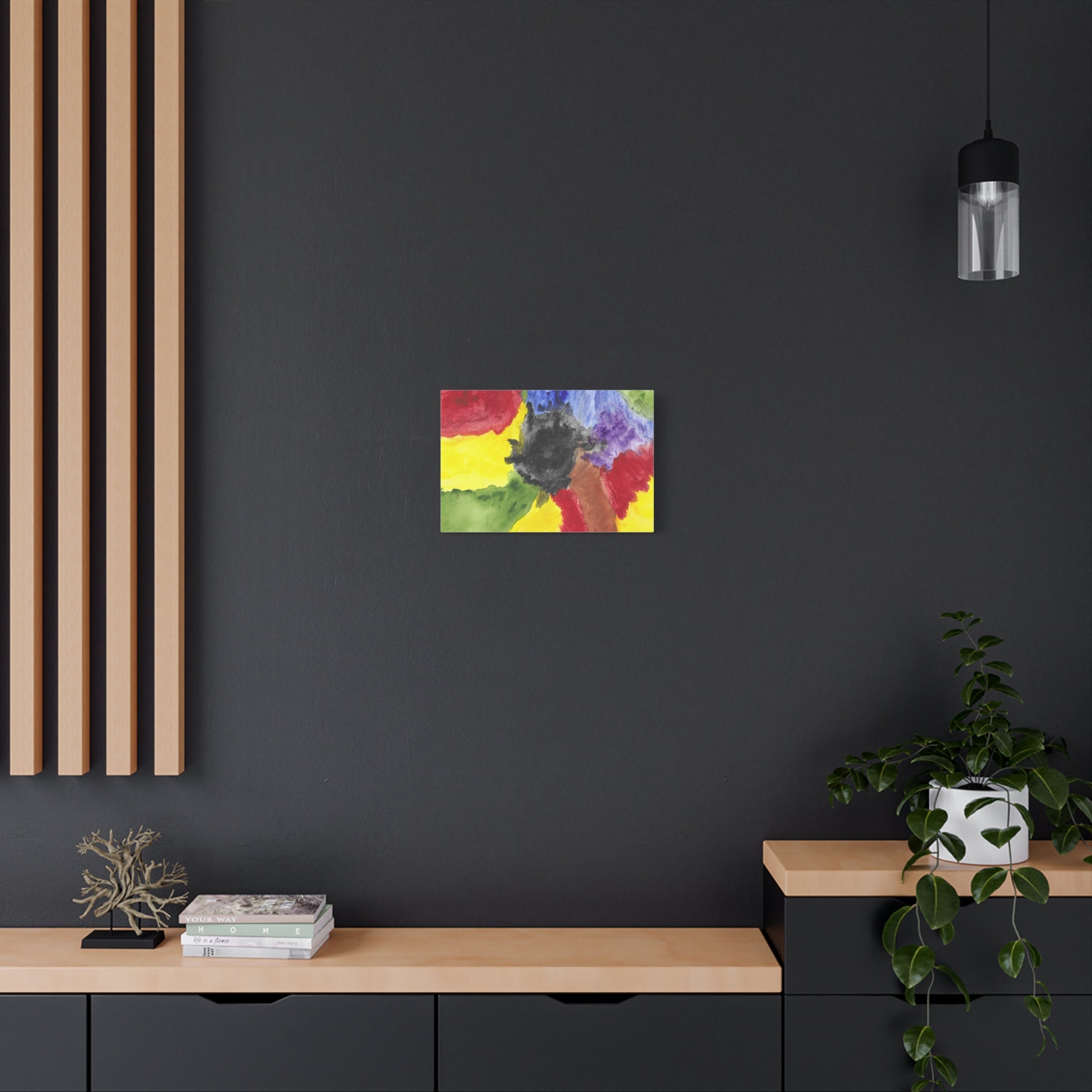 It Begins to Grow - The First Invasion - Canvas Wall Art