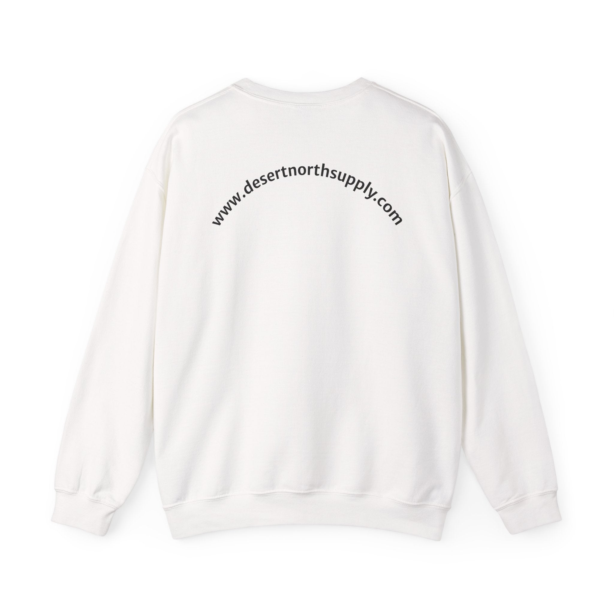 Desert North Supply Crewneck Sweatshirt – Vintage Cactus & Pine Logo