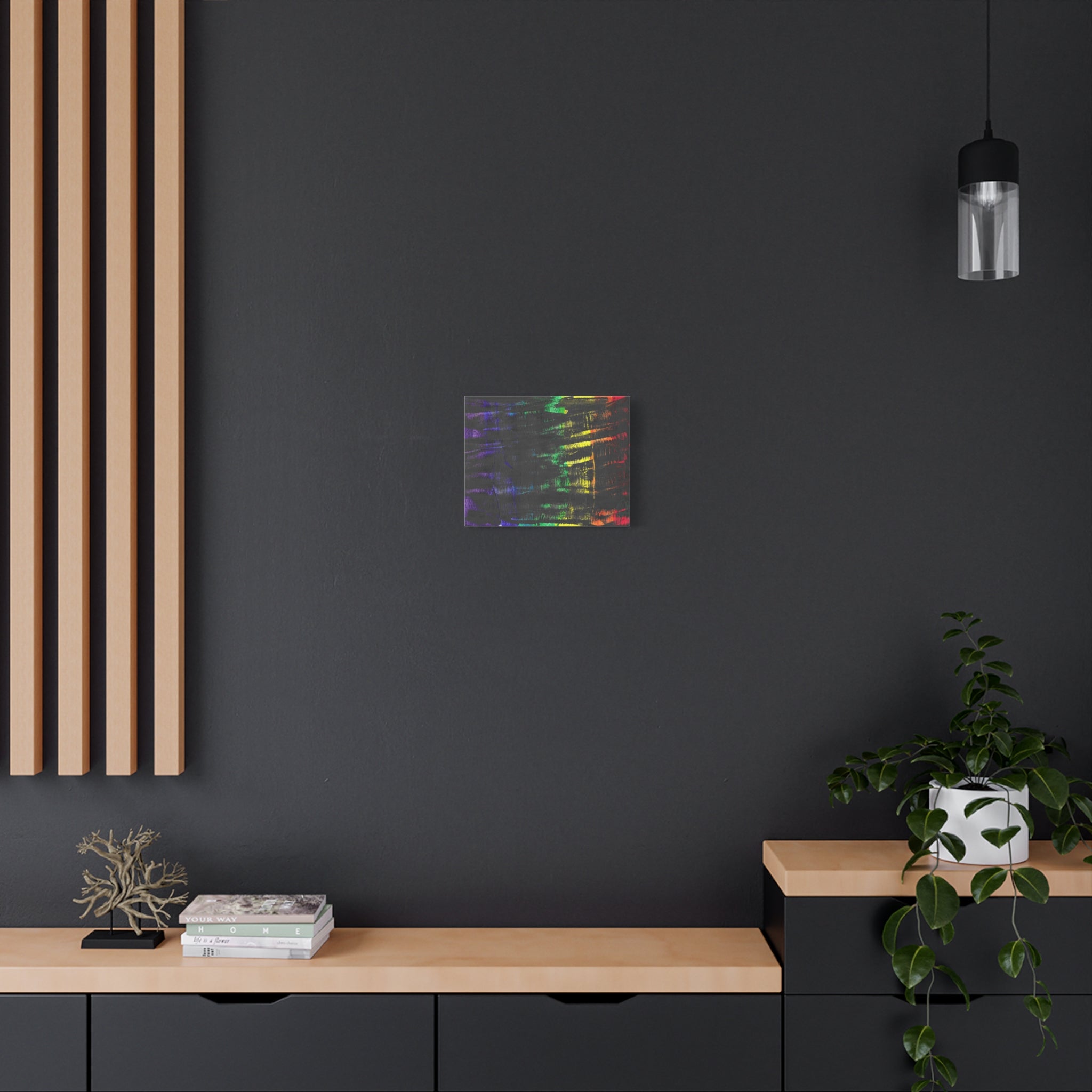 Inner Thoughts - A Spectrum Interrupted - Canvas Wall Art