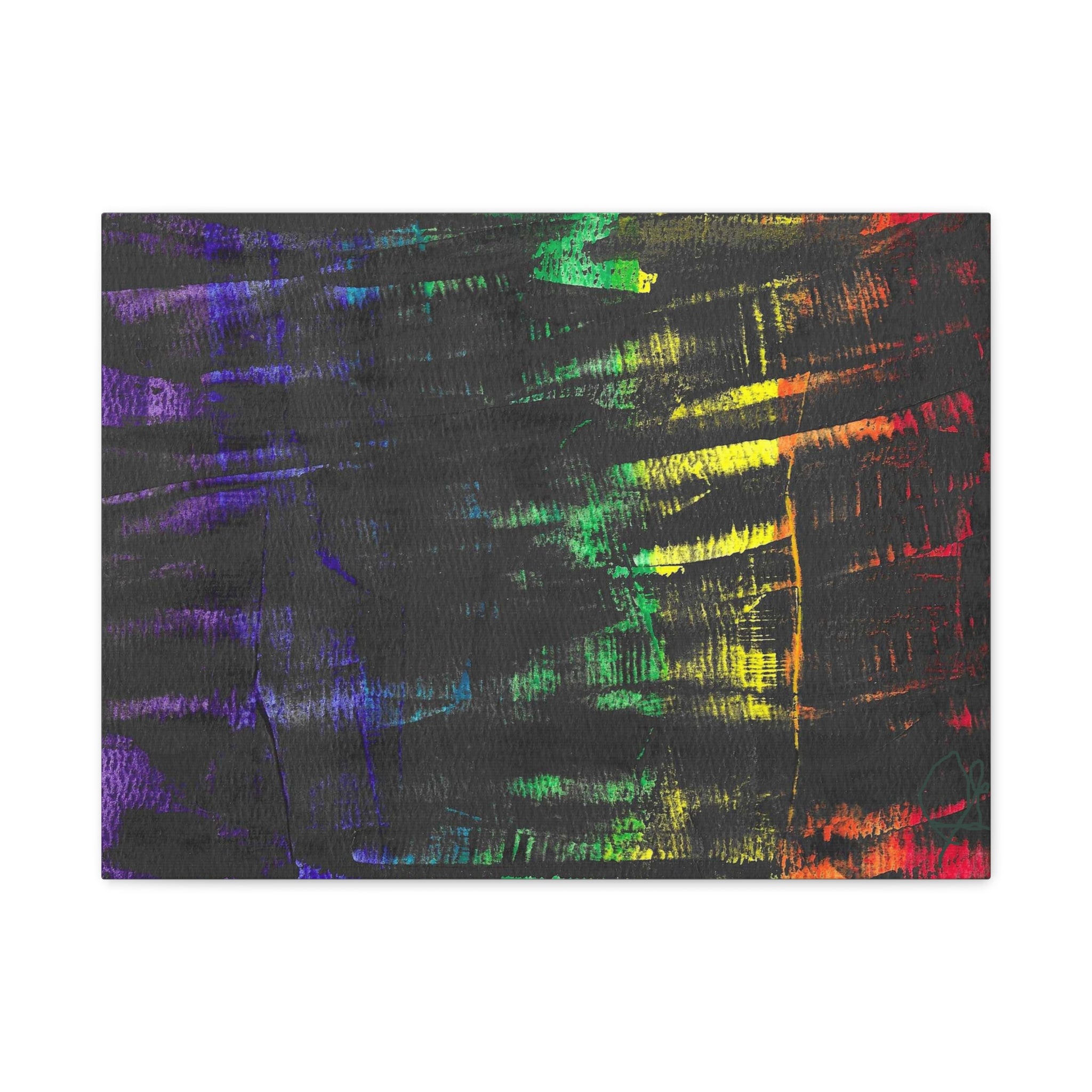 Inner Thoughts - A Spectrum Interrupted - Canvas Wall Art