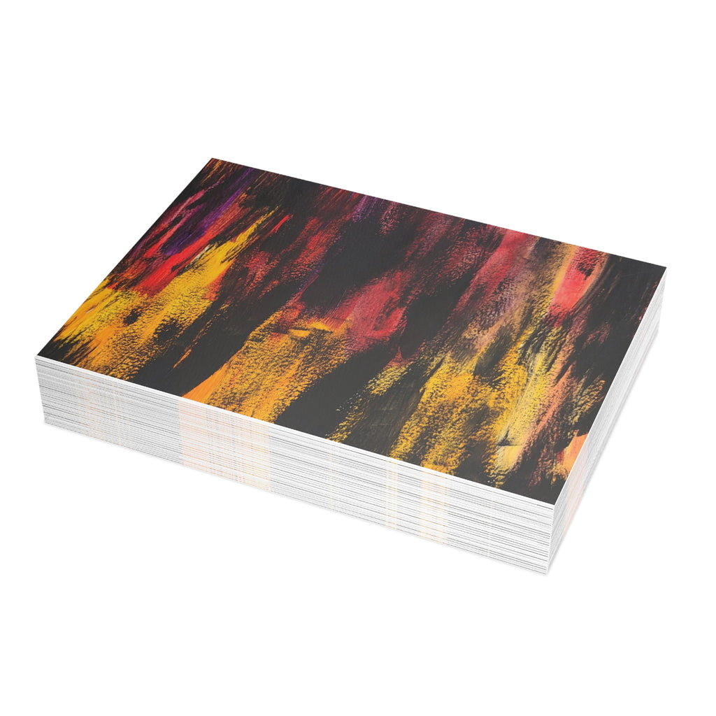 Spirits of Fire - Abstract Watercolor Postcard Set (4x6 or 5x7)