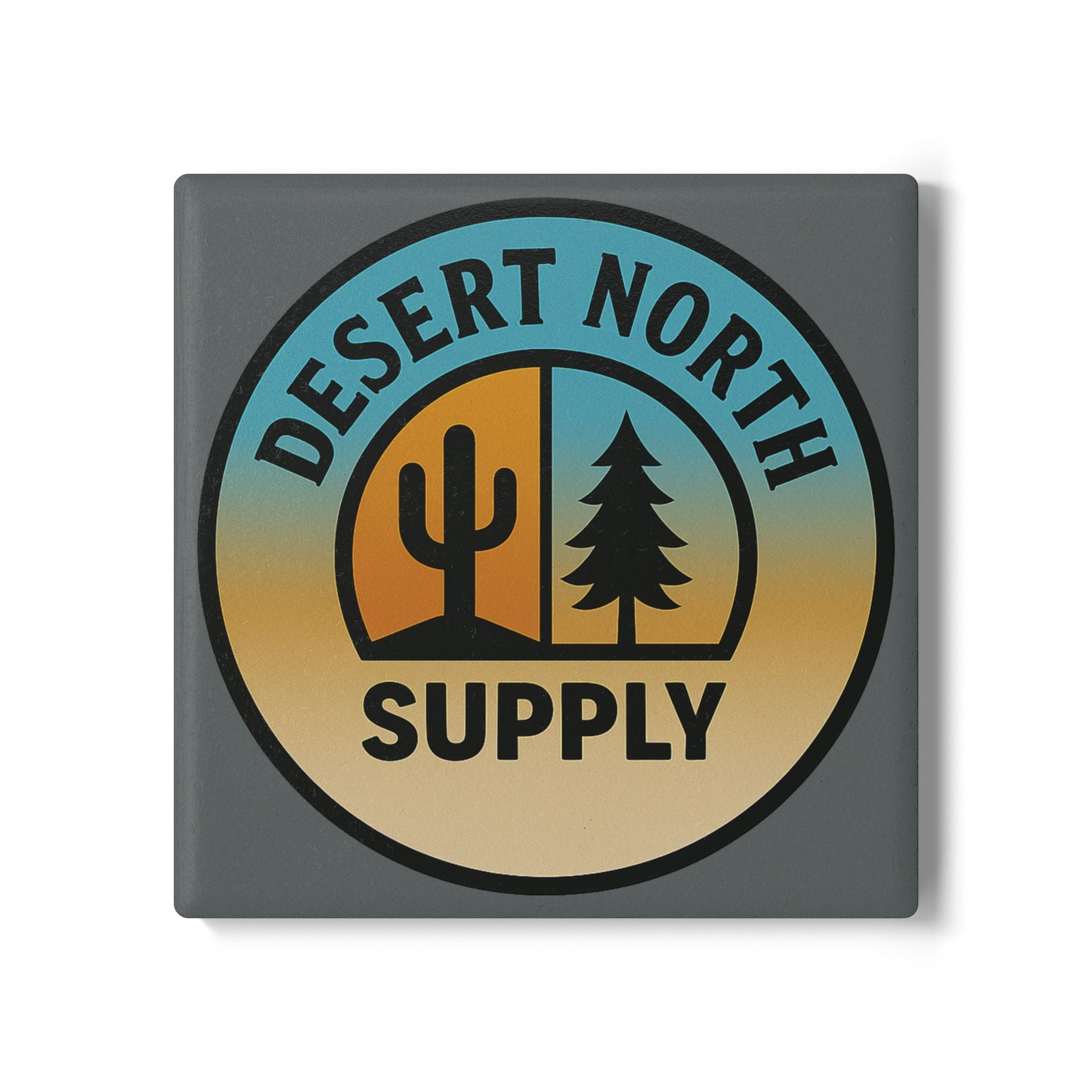 Ceramic Coaster - Desert North Supply (Round & Square)