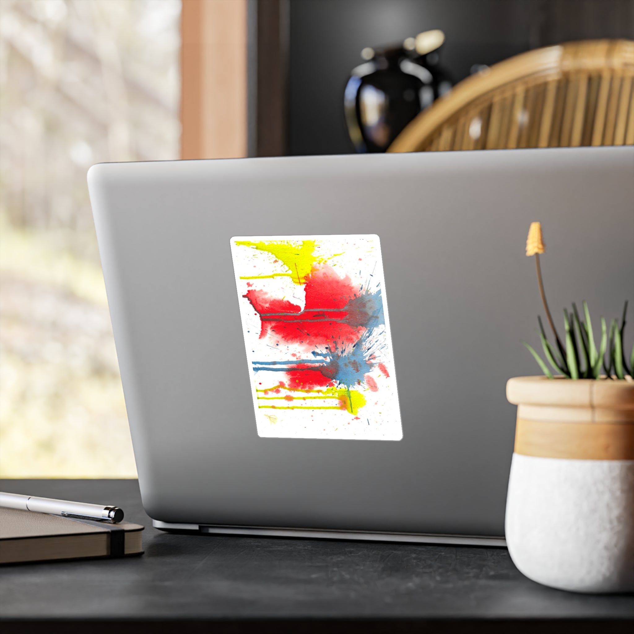 Splat - Playful Abstract Paint Splash Watercolor Vinyl Decal
