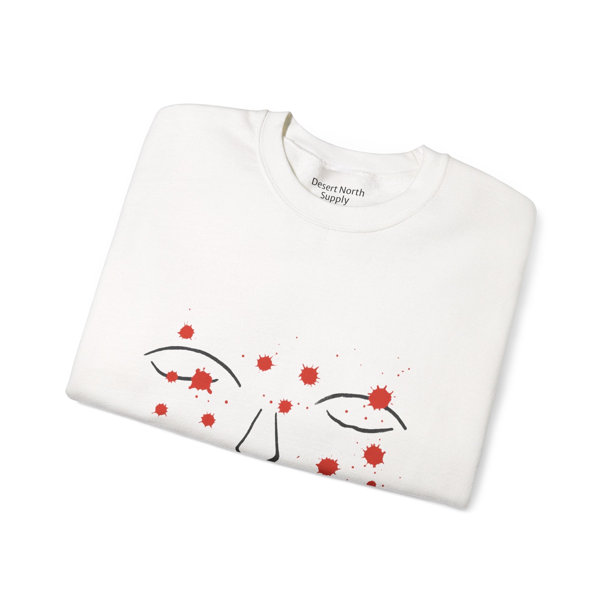 Thoughts Crewneck - Minimalist Trauma-Inspired Apparel by John Ganger