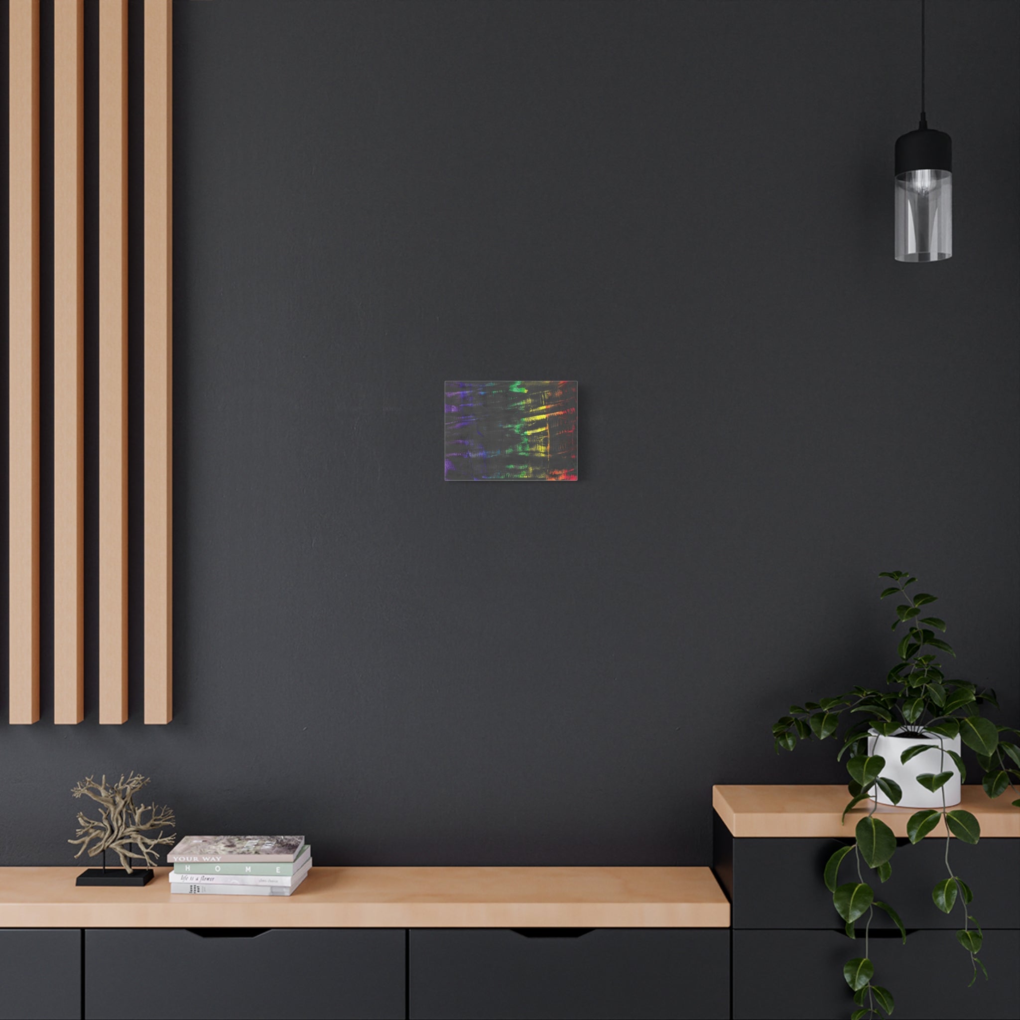 Inner Thoughts - A Spectrum Interrupted - Canvas Wall Art