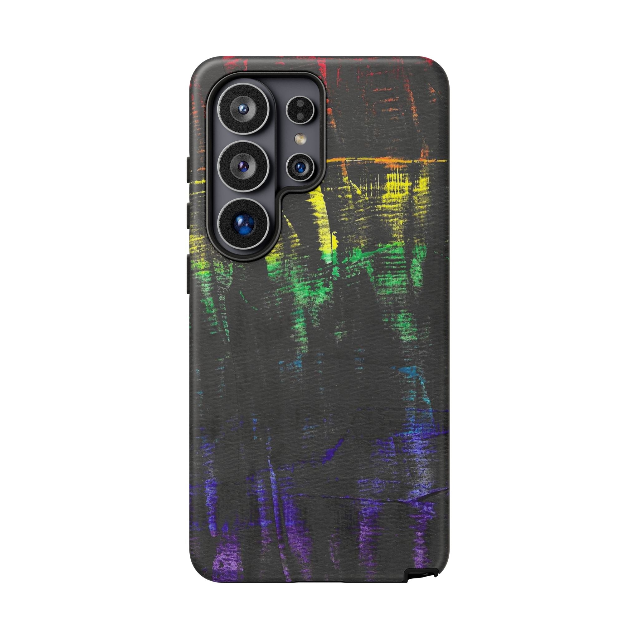 Inner Thoughts Watercolor Phone Case — Multi‑Color Abstract Tough Case