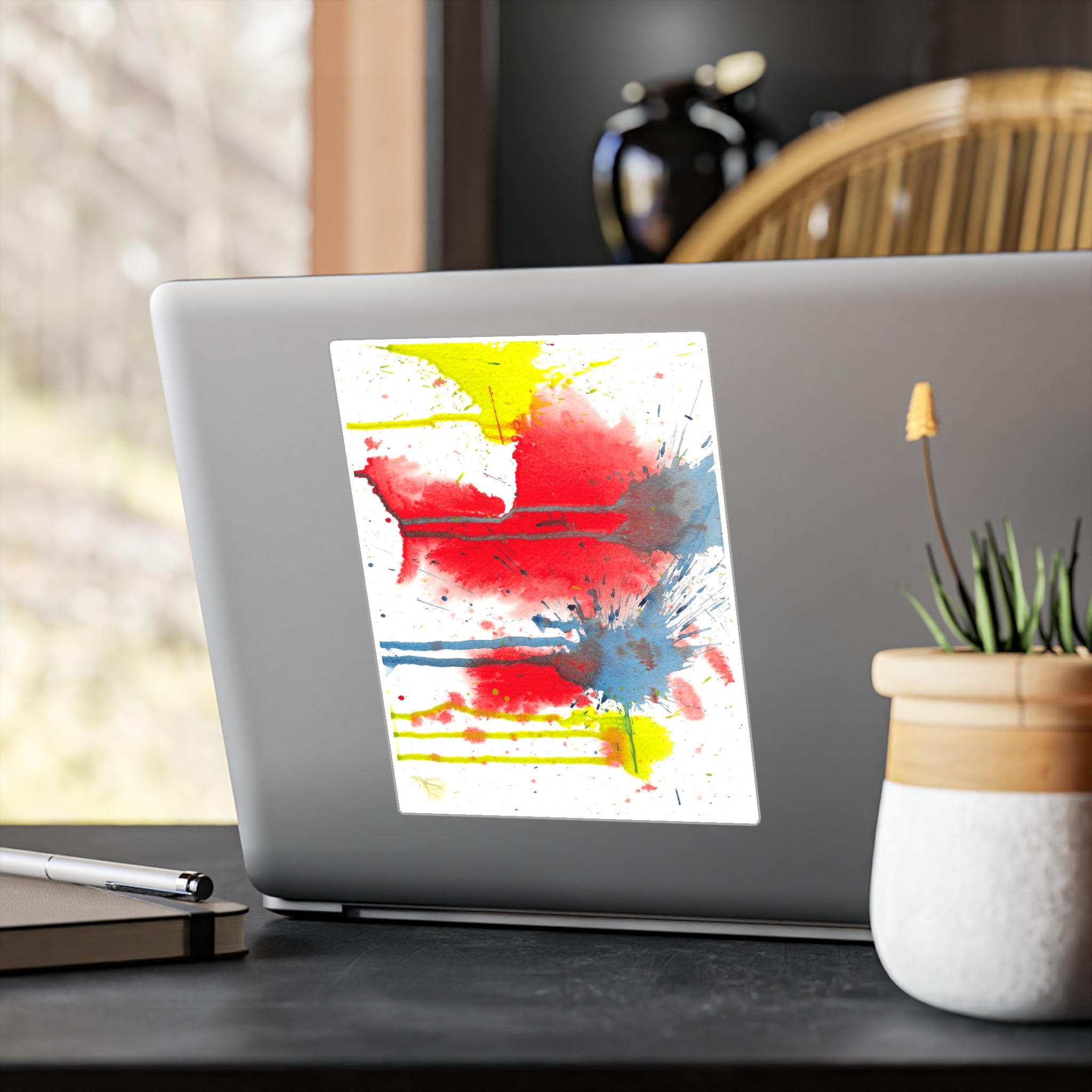 Splat - Playful Abstract Paint Splash Watercolor Vinyl Decal