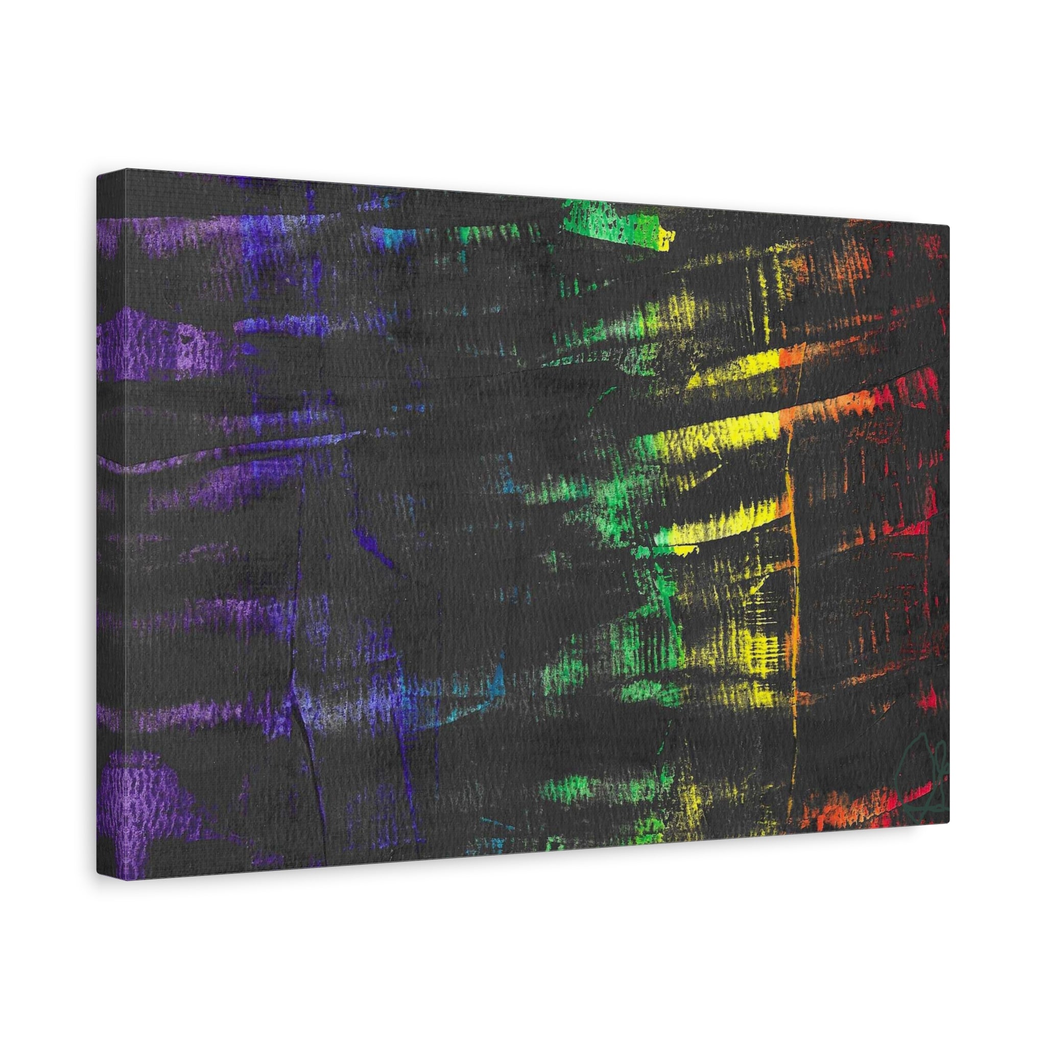 Inner Thoughts - A Spectrum Interrupted - Canvas Wall Art