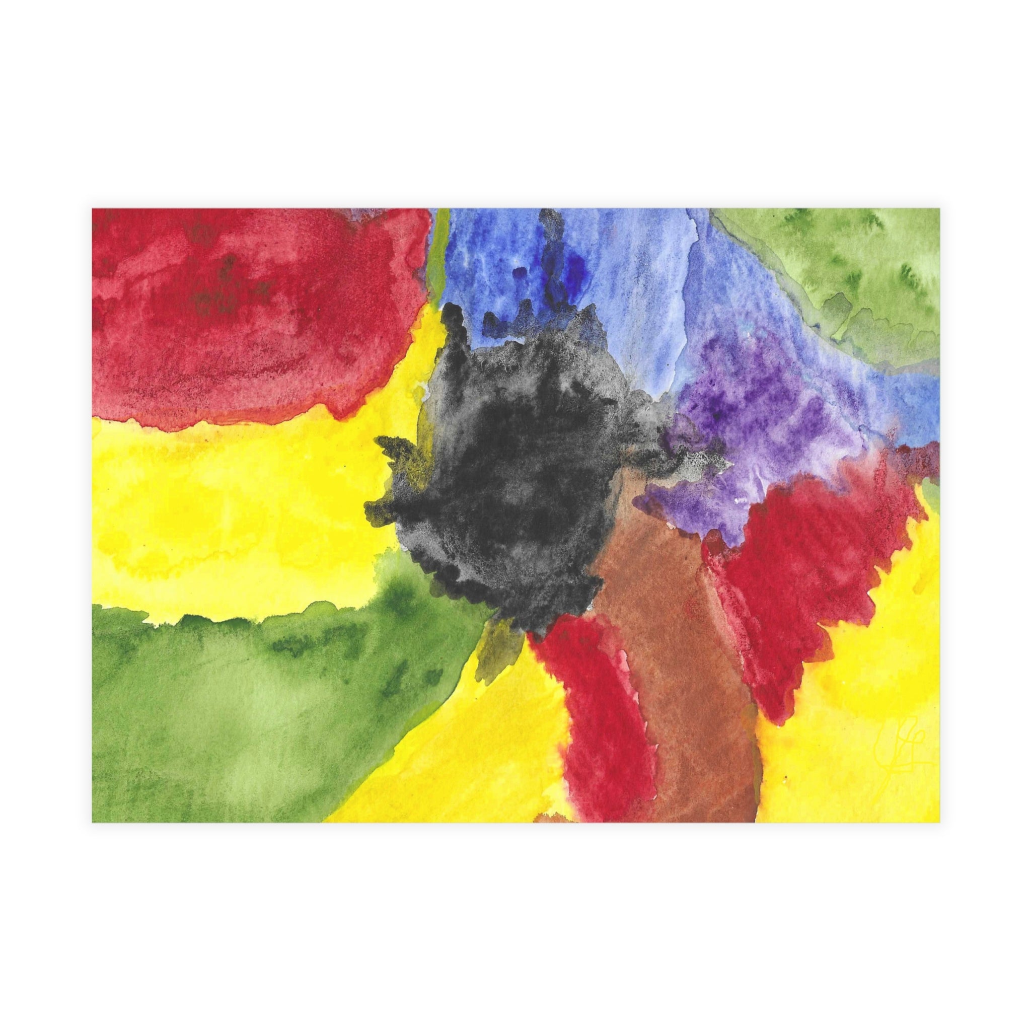 It Begins to Grow - The First Invasion Watercolor Postcard Set (4x6 or 5x7)