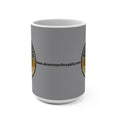 Desert North Supply Grey 15oz Mug - Vintage Outdoor Camping Coffee Cup