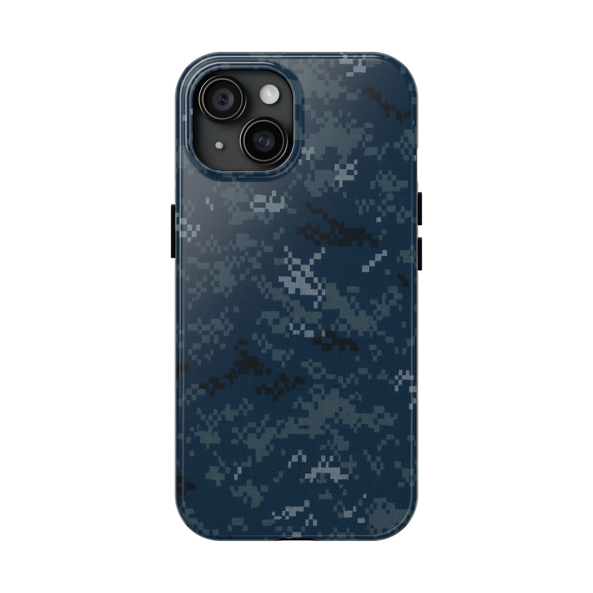US Navy Blue Camo phone case | Military Camouflage Phone Case