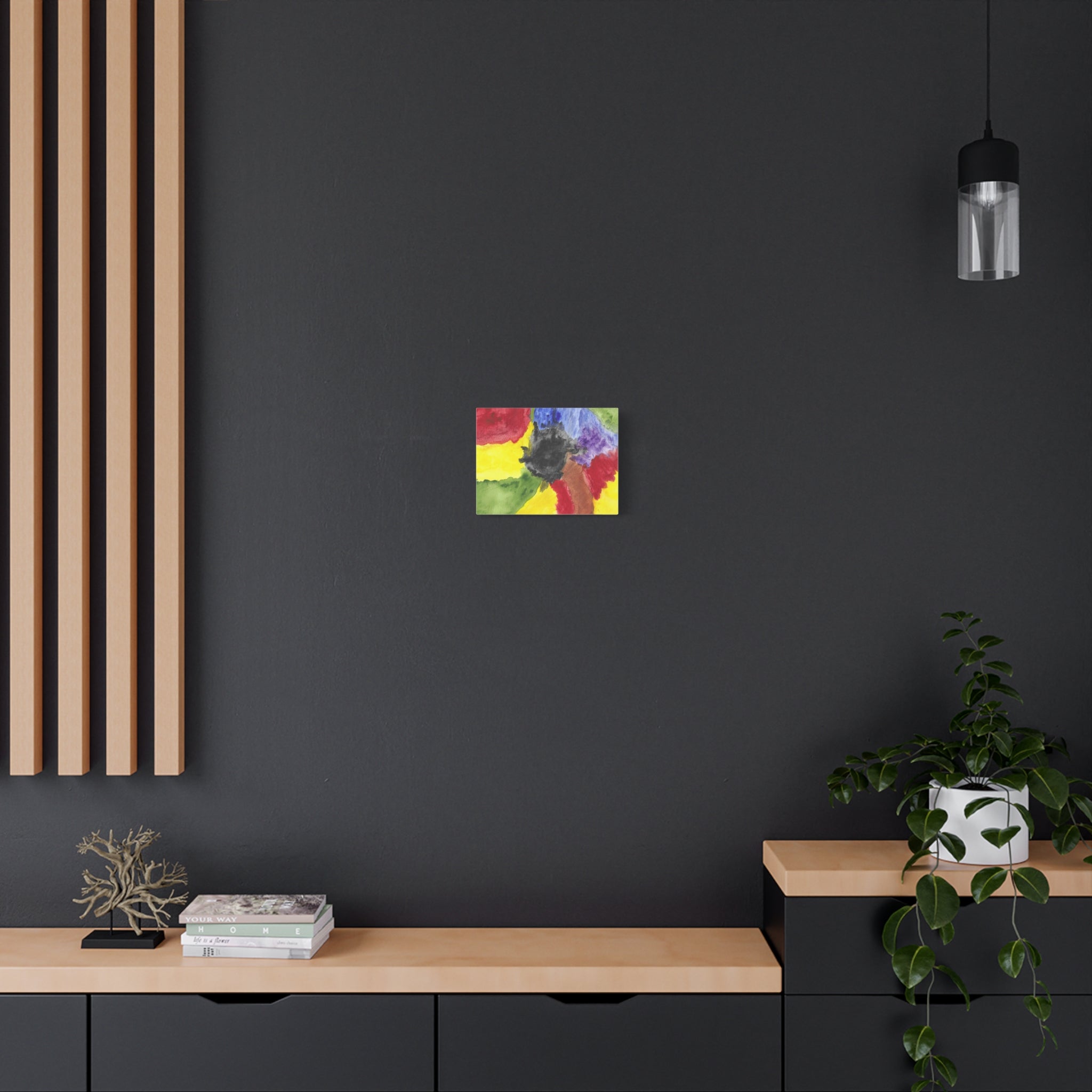It Begins to Grow - The First Invasion - Canvas Wall Art