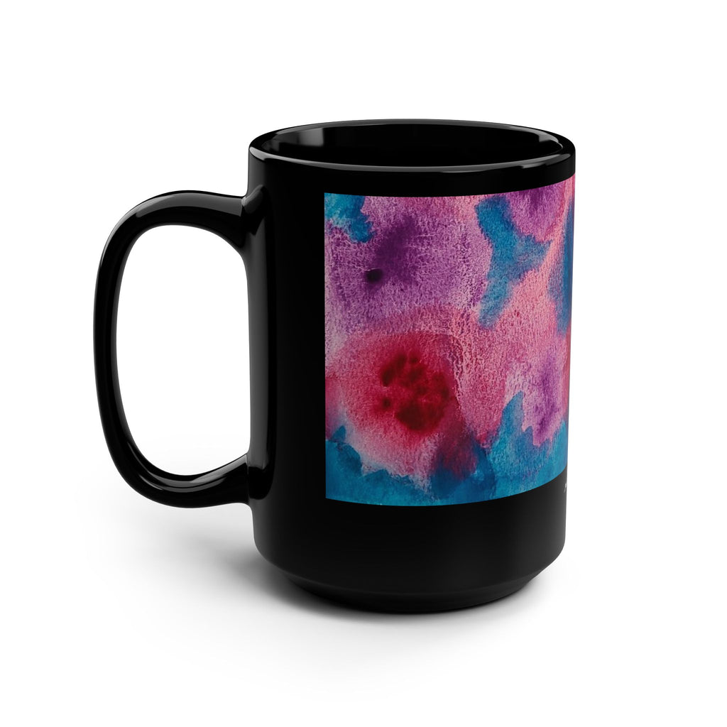 Black 15oz Mug - Spring by John Ganger