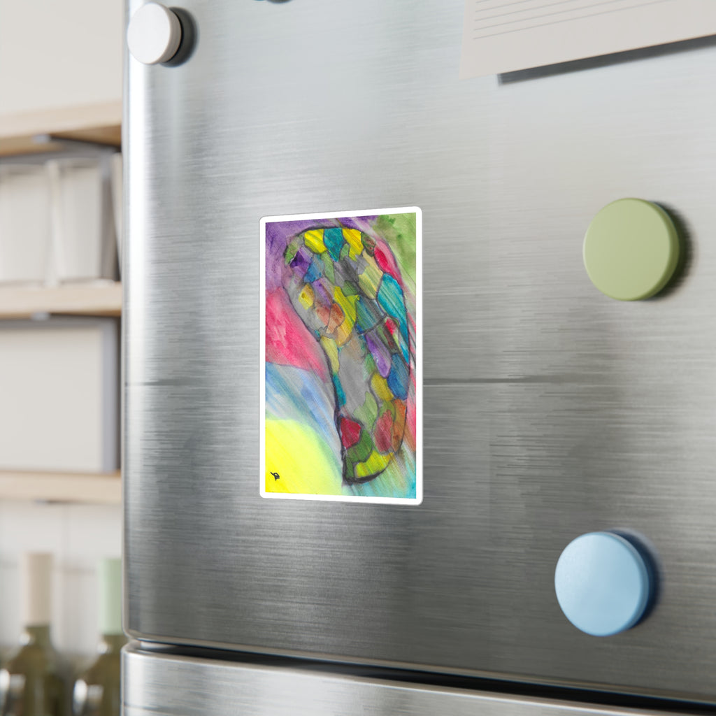 The Infection Spreads - Abstract Trauma Brain Watercolor - Vinyl Decal