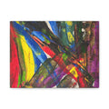Abstract Canvas Art - "Chaotic Thought" Original Art by John Ganger