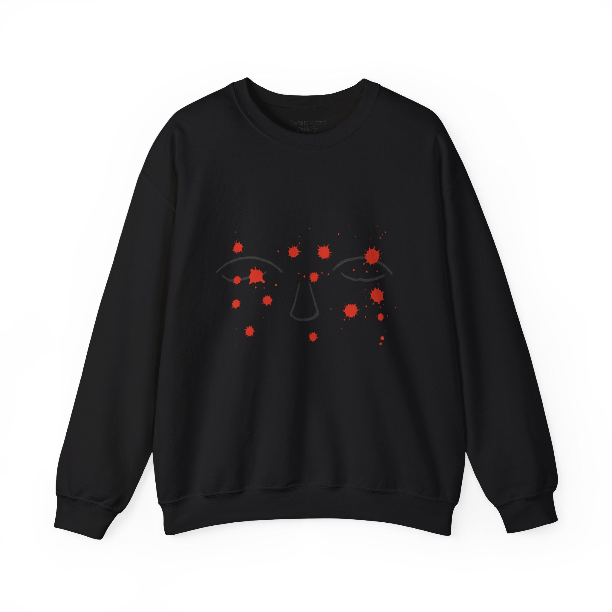 Thoughts Crewneck - Minimalist Trauma-Inspired Apparel by John Ganger