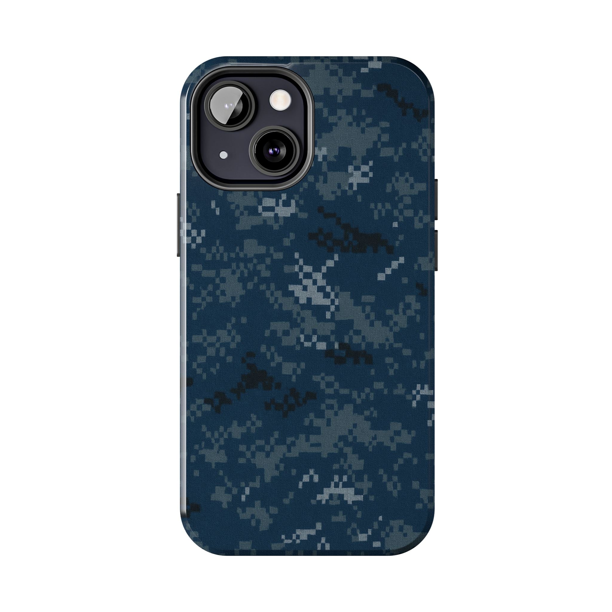 US Navy Blue Camo phone case | Military Camouflage Phone Case