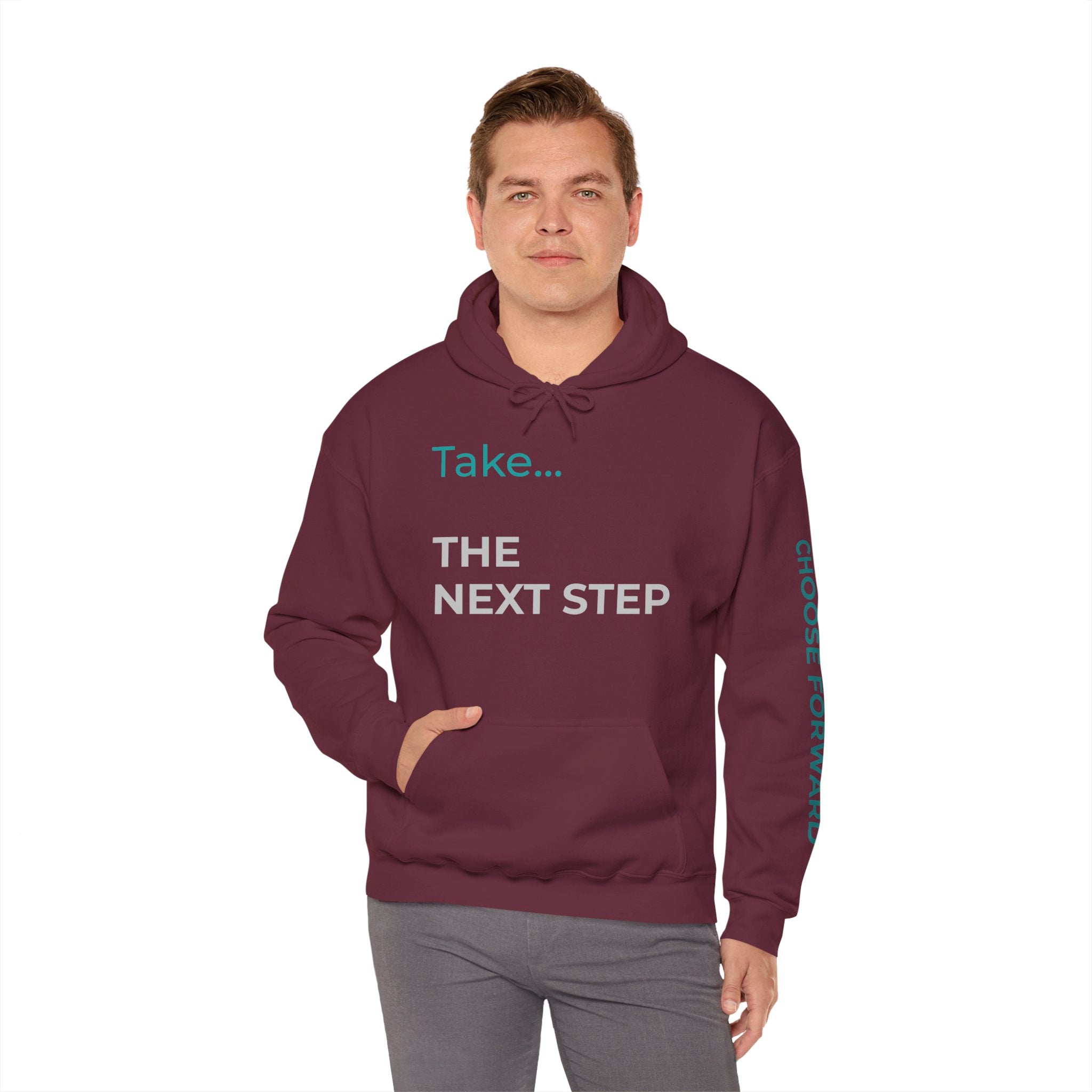 The Next Step - Inspirational Motivational Sweatshirt
