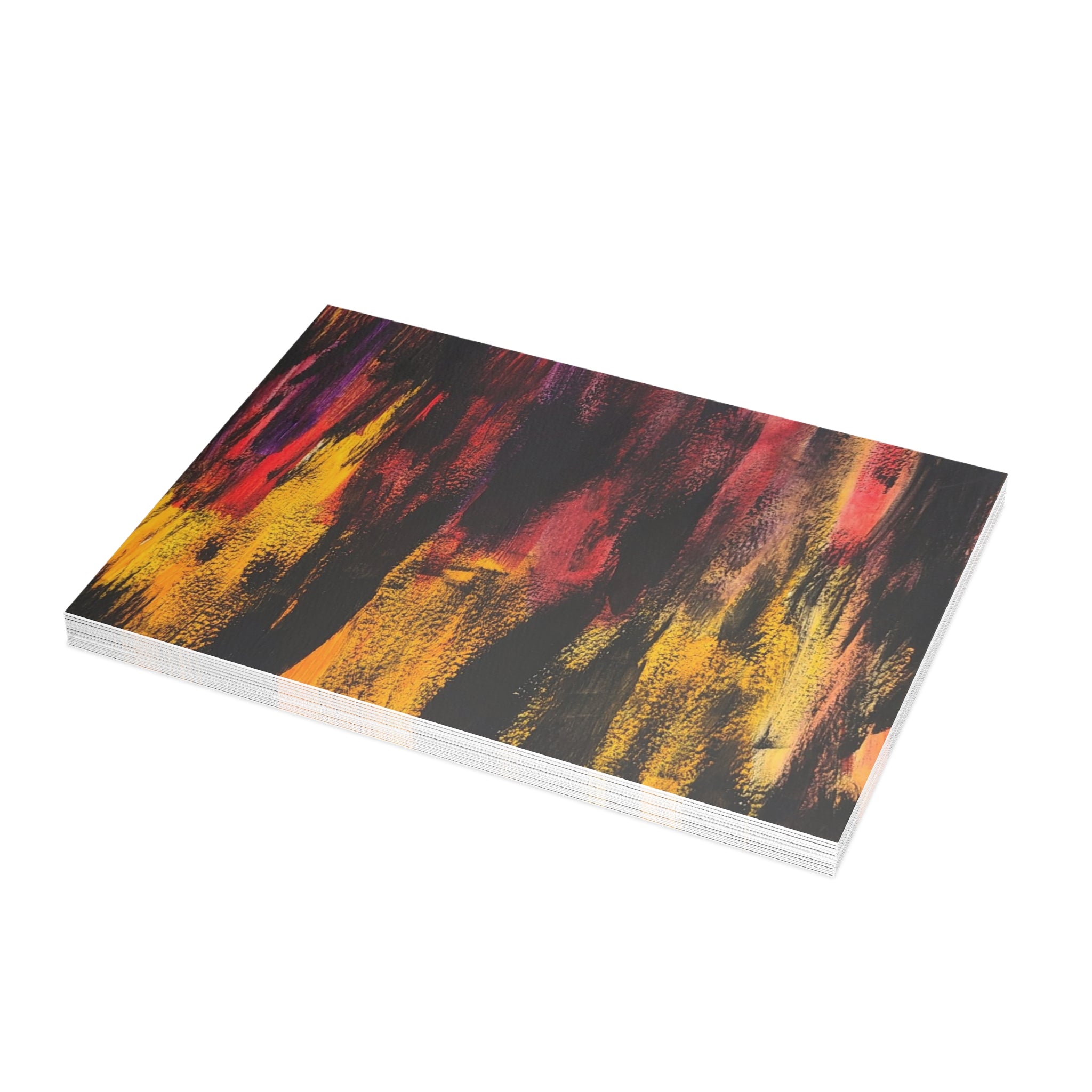 Spirits of Fire - Abstract Watercolor Postcard Set (4x6 or 5x7)