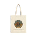 Desert North Supply Canvas Tote Bag - Rustic Outdoor Logo Grocery Shopper