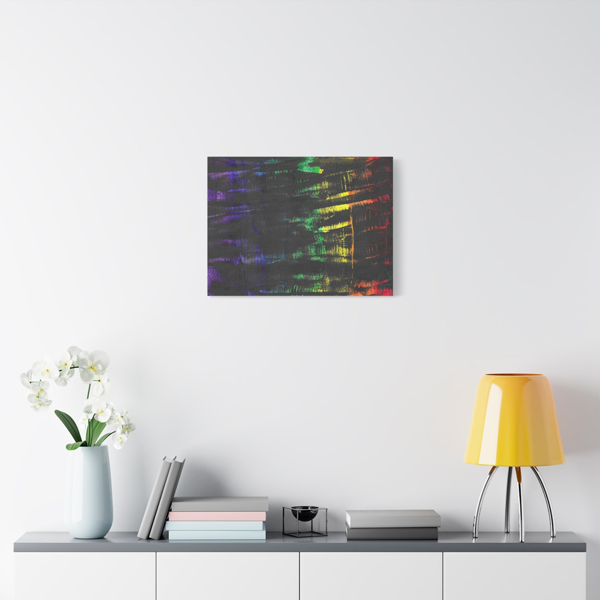 Inner Thoughts - A Spectrum Interrupted - Canvas Wall Art