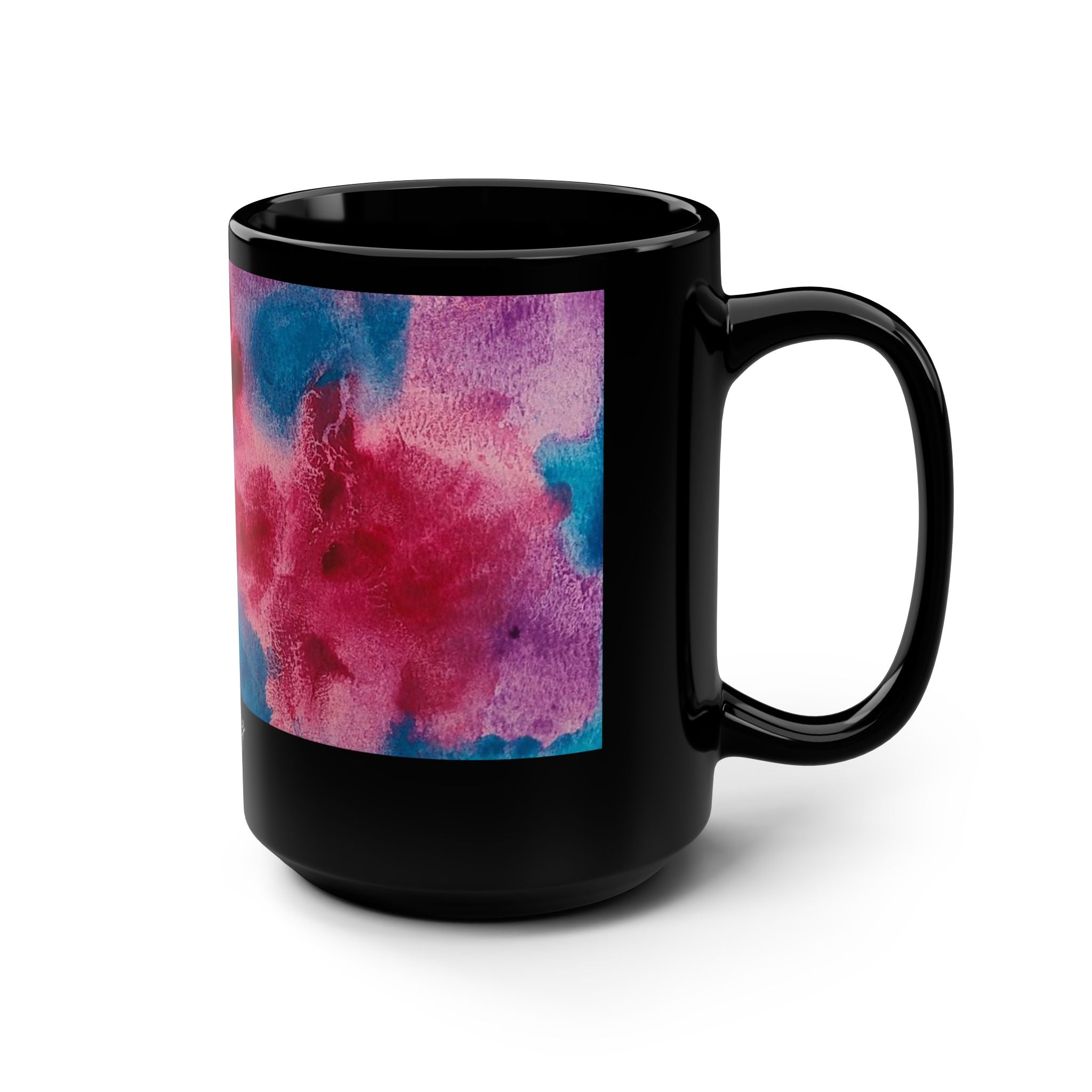 Black 15oz Mug - Spring by John Ganger