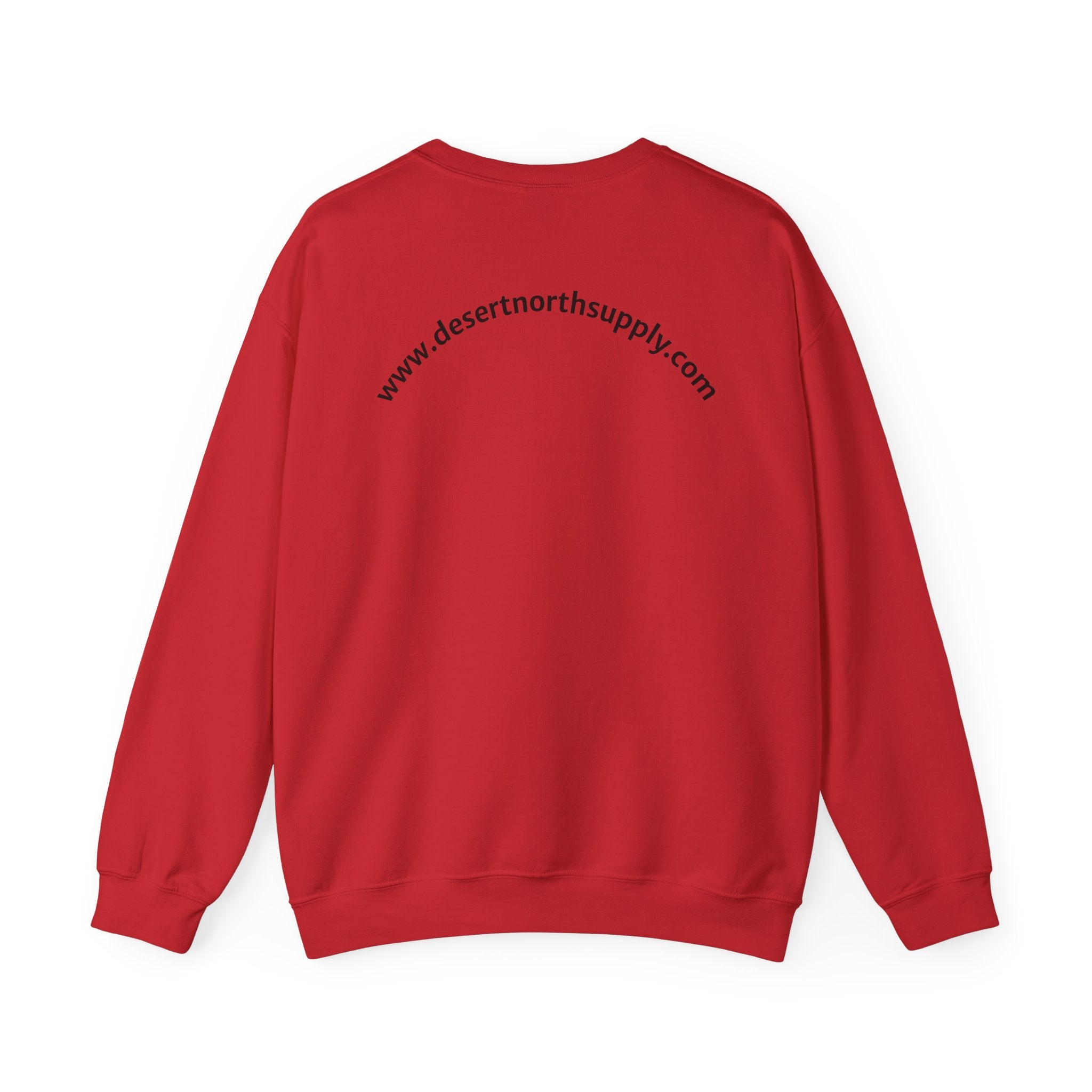 Desert North Supply Crewneck Sweatshirt – Vintage Cactus & Pine Logo